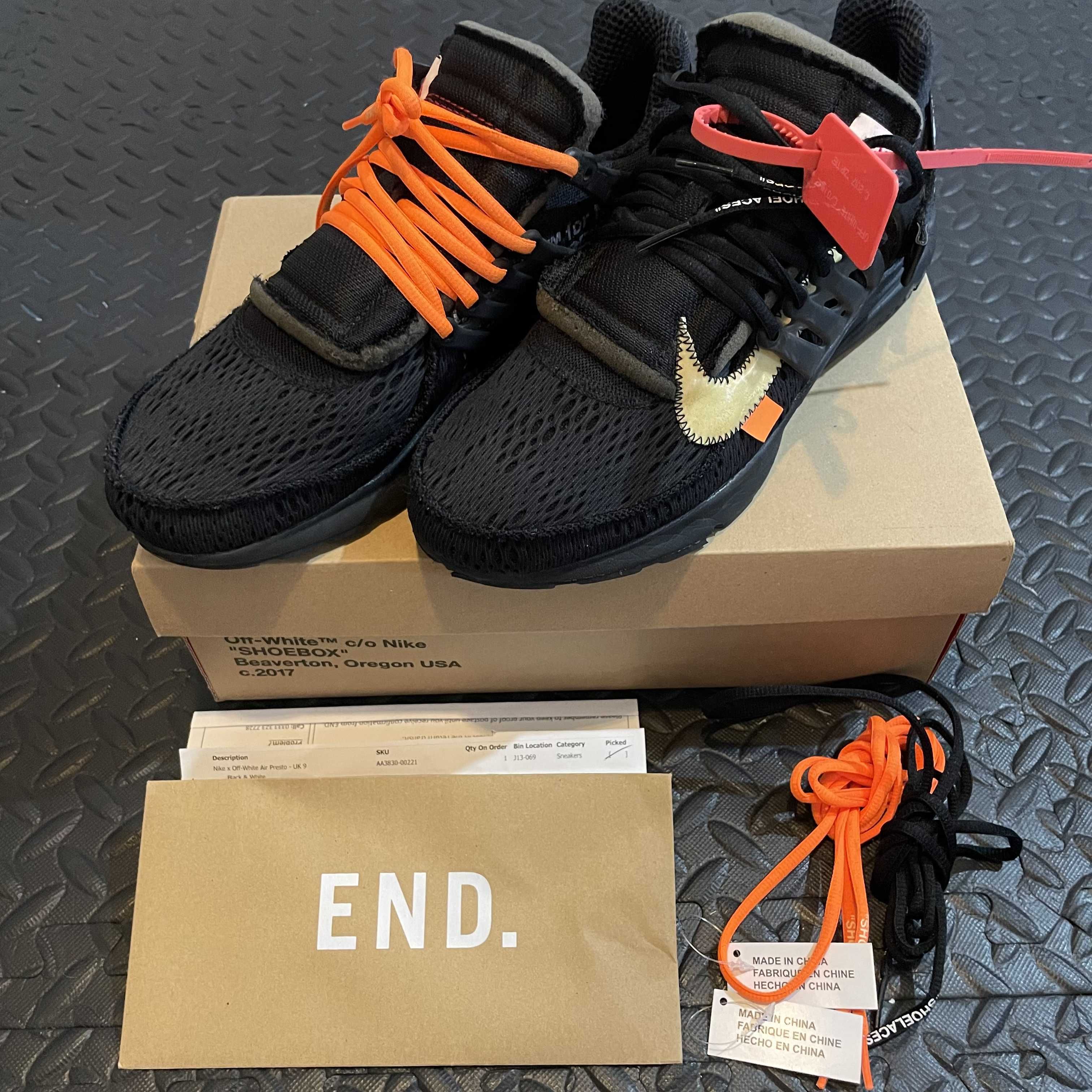 Off-White × Nike Air Presto "Black"