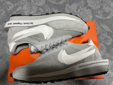 Fragment × sacai × Nike LD Waffle "Light Smoke Grey"