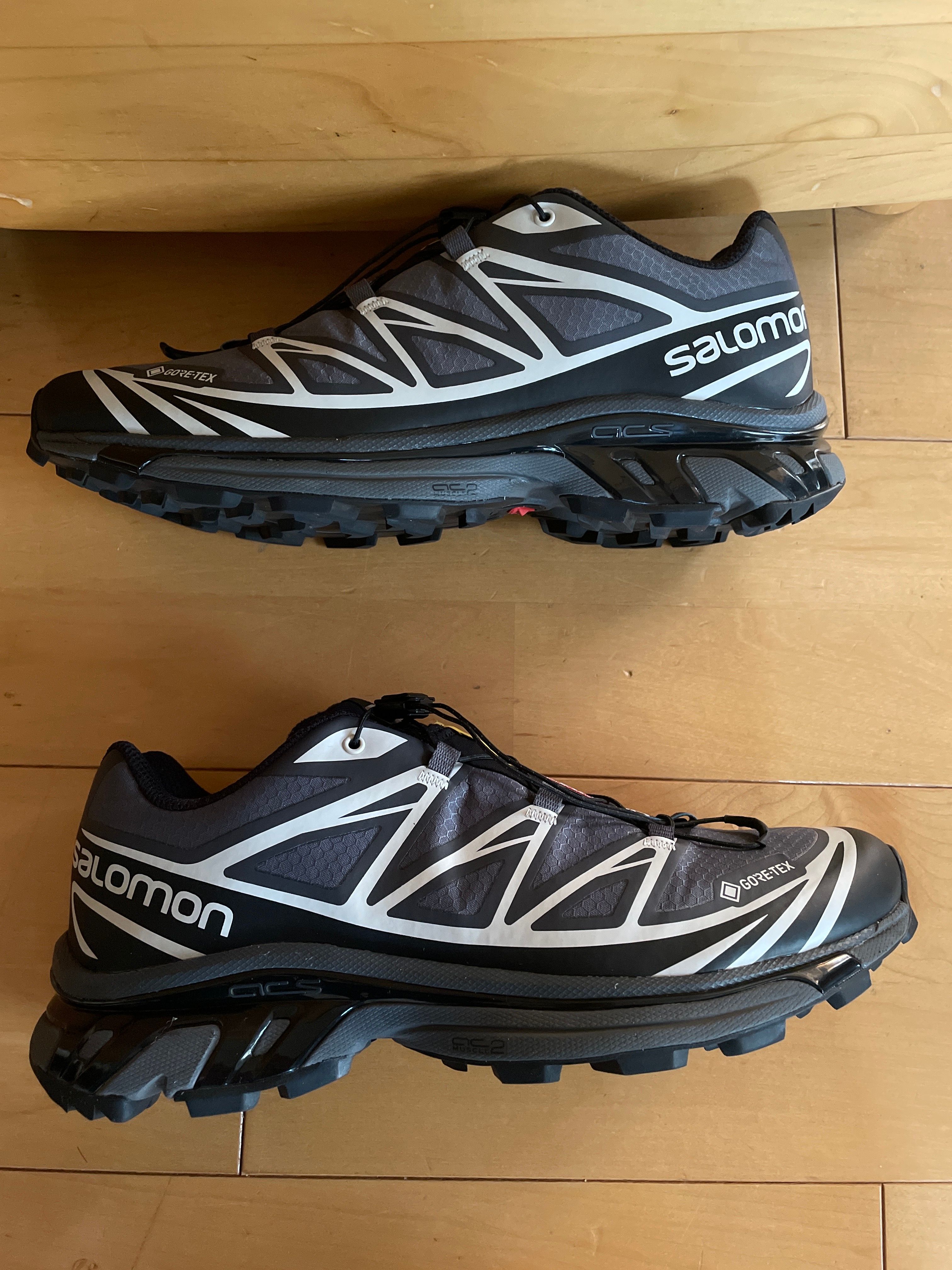 Salomon XT-6 GORE-TEX "Black/Ebony/Lunar Rock"