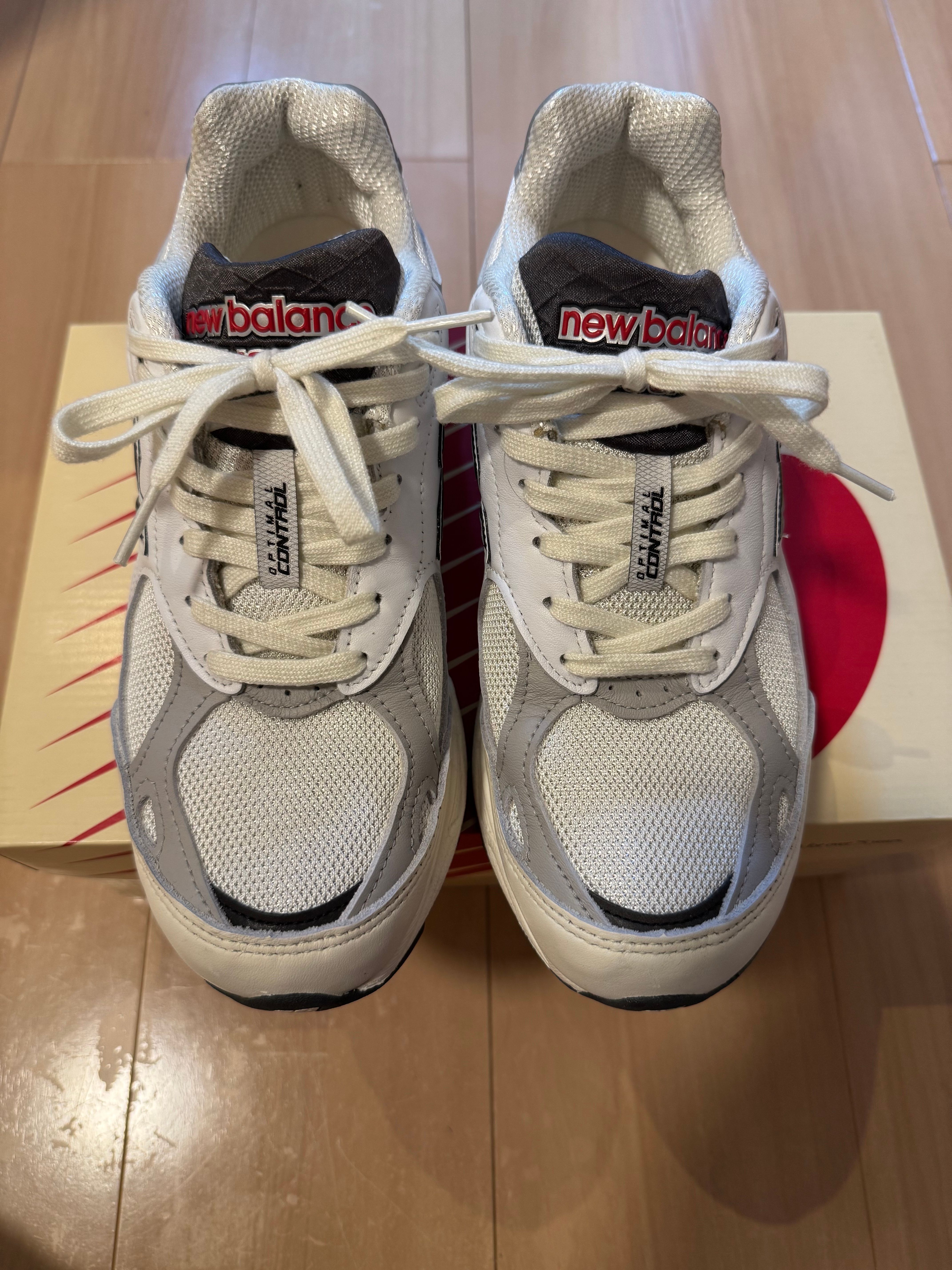 New Balance 990V3 "Sea Salt/Rain Cloud"