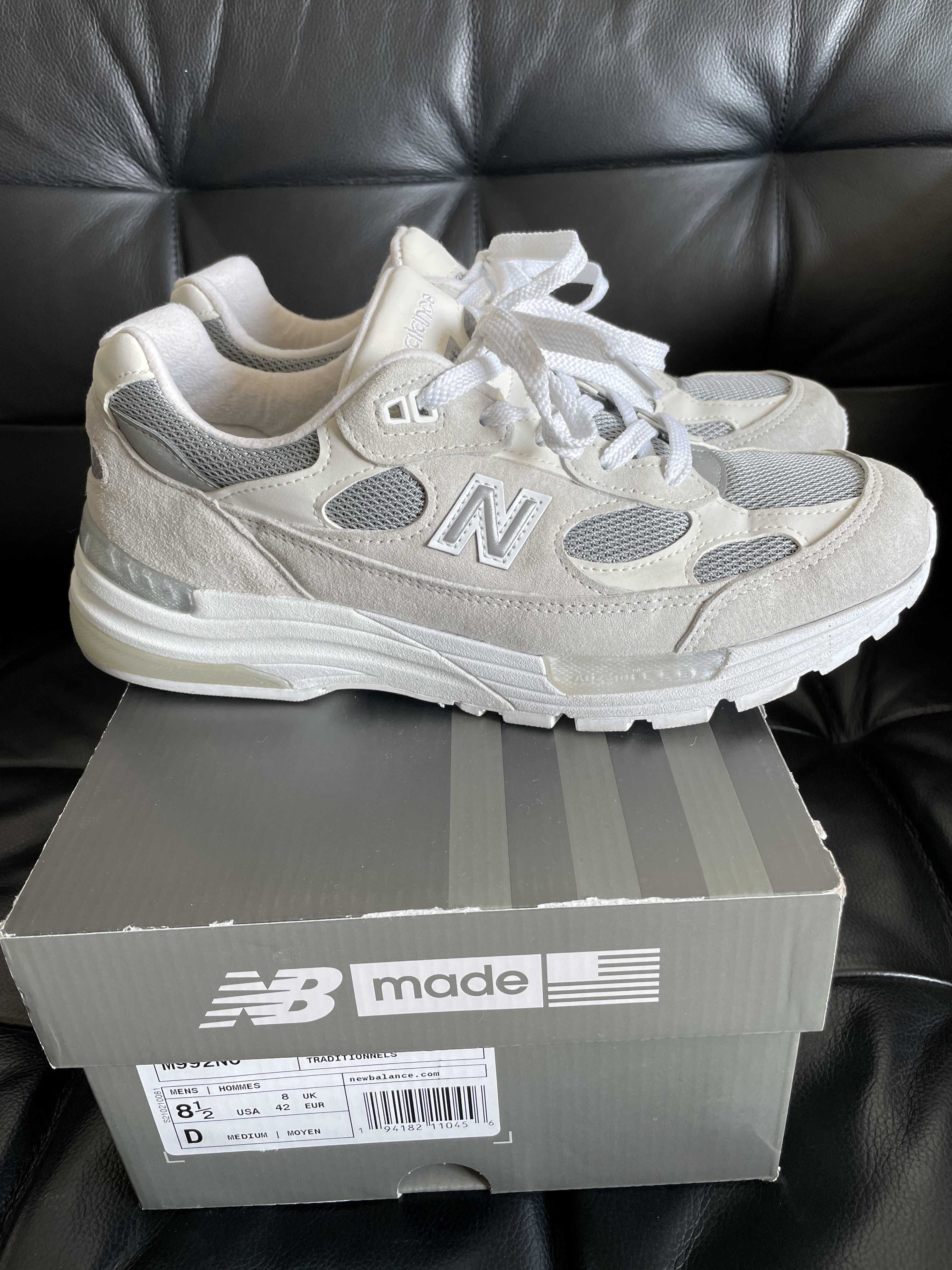 New Balance 992 "White"