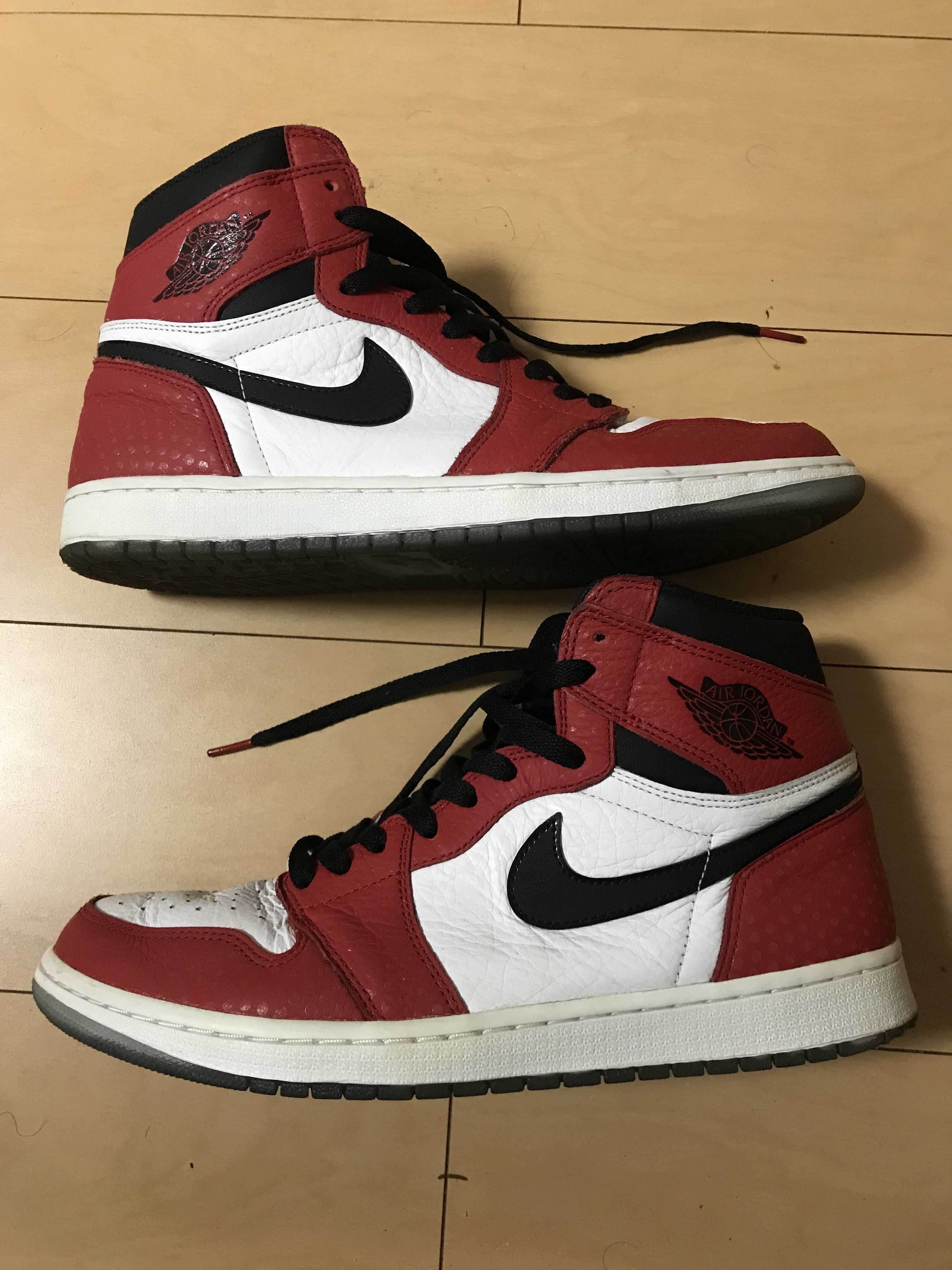 Spiderman × Nike Air Jordan 1 Origin Story "Gym Red/White/Photo Blue/Black"