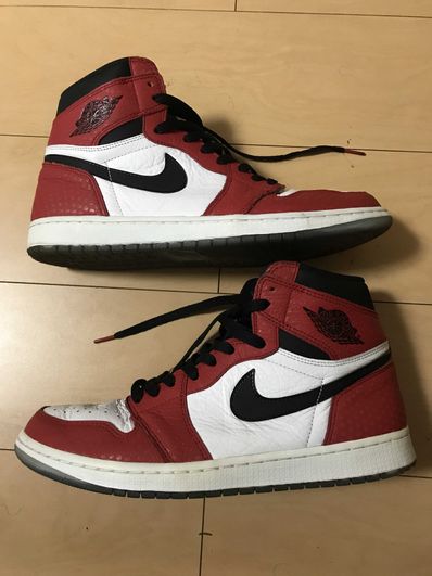Spiderman × Nike Air Jordan 1 Origin Story "Gym Red/White/Photo Blue/Black"