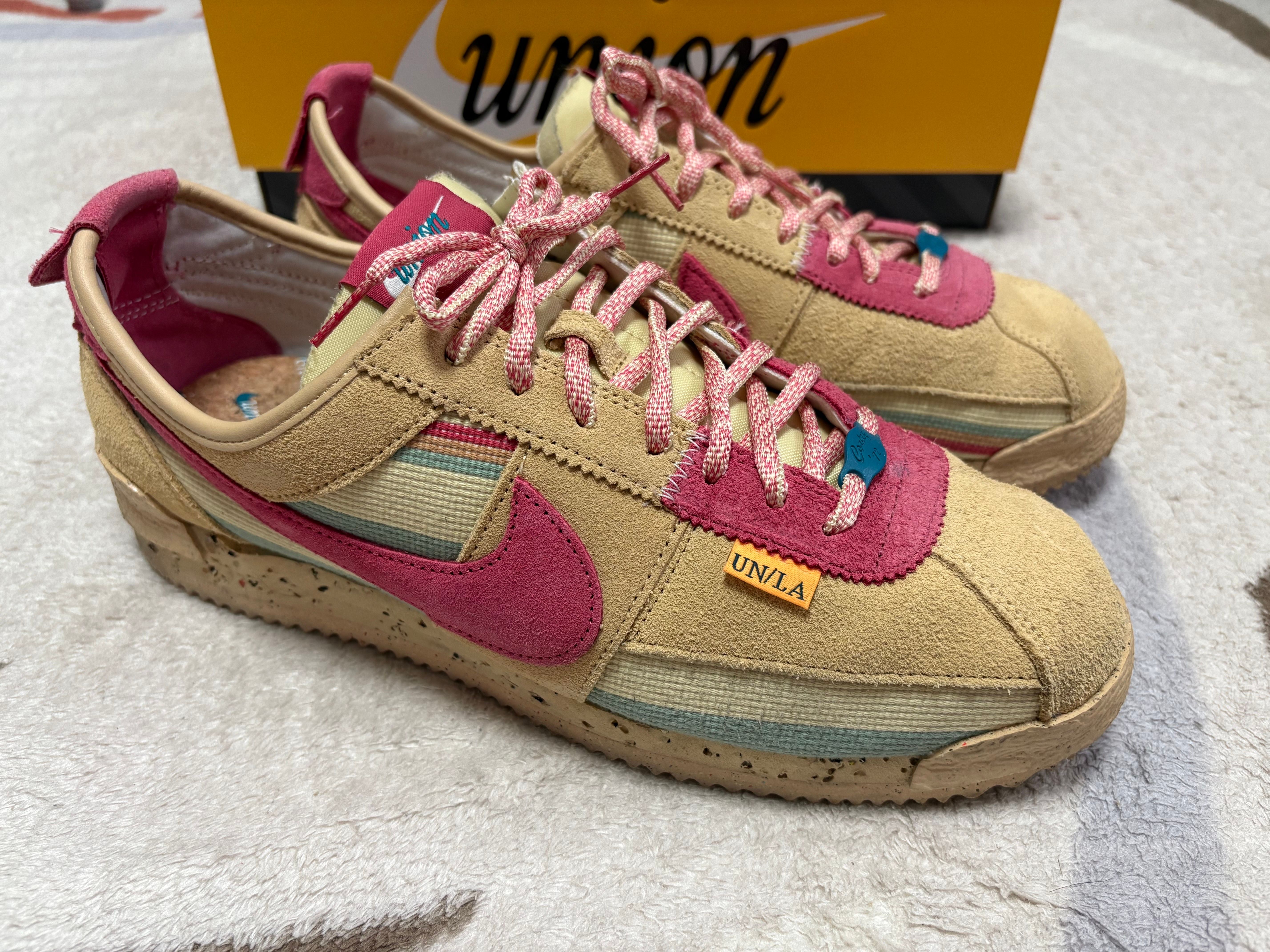 UNION × Nike Cortez "Red/Beige"