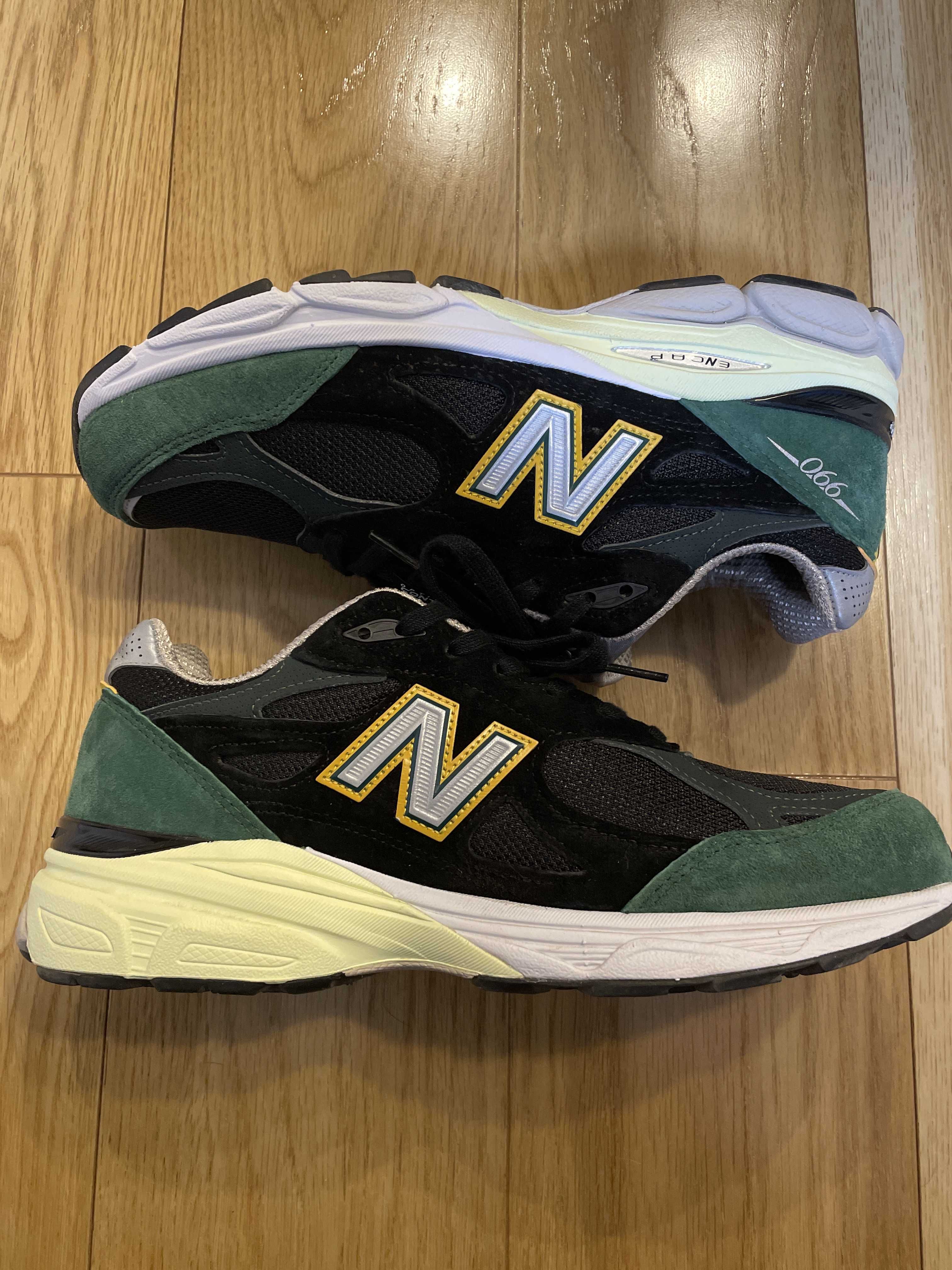 New Balance 990V3 "Black/Green/Yellow"