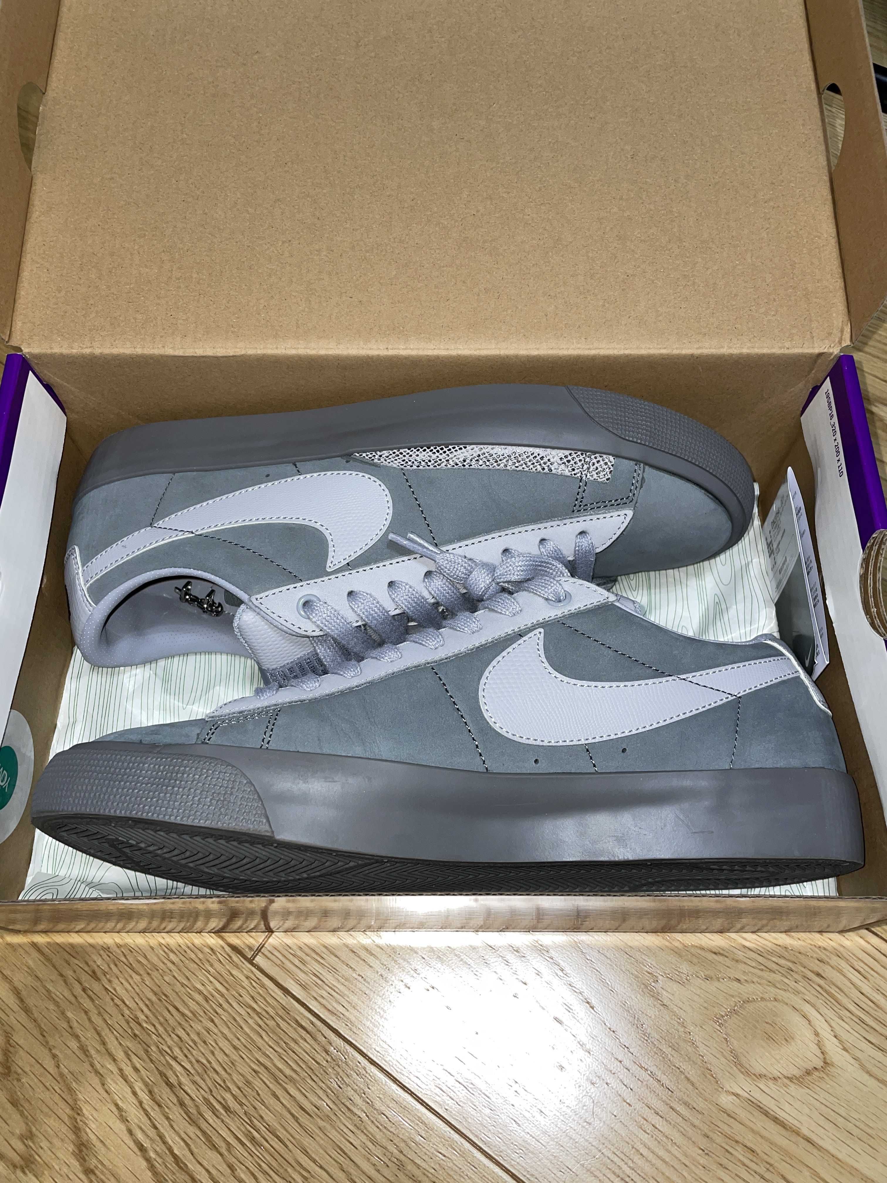 FPAR × Nike SB Blazer Low "Cool Grey"