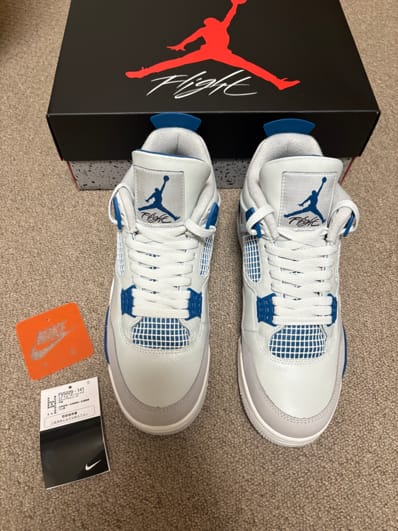 Nike Air Jordan 4 Retro "Industrial Blue"