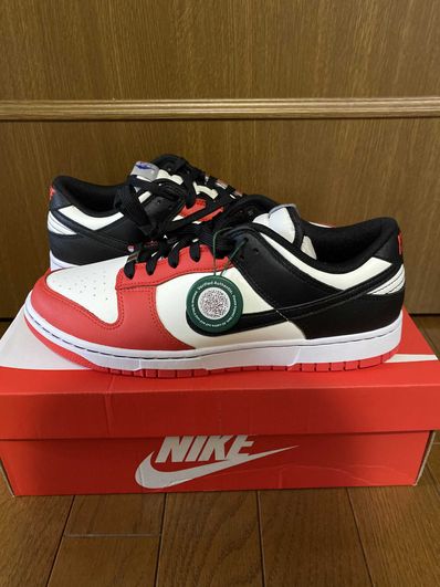 NBA × Nike Dunk Low EMB 75th Anniversary "Chicago Bulls"