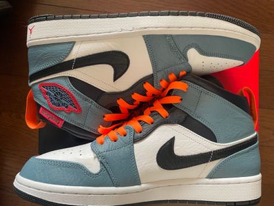 FACETASM × Nike Air Jordan 1 Mid "White/Navy"