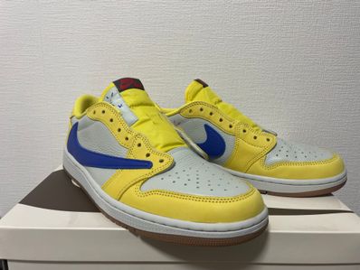 Travis Scott × Nike Women's Air Jordan 1 Retro Low OG "Canary"