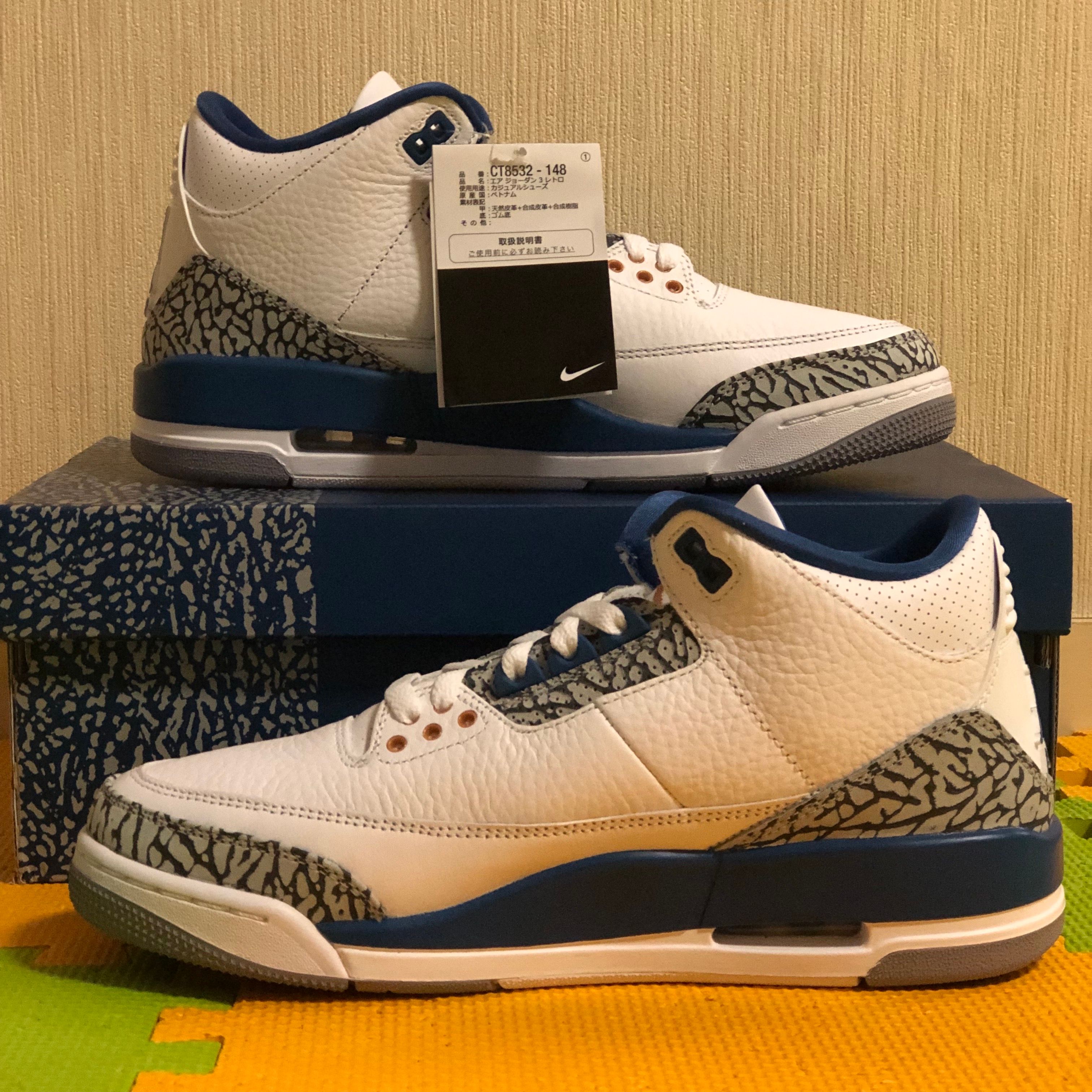 Nike Air Jordan 3 Retro "True Blue and Copper"