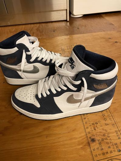 Nike Air Jordan 1 High OG CO.JP "White/Midnight Navy" (2020)(ブリーフケースなし)