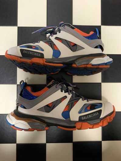 Balenciaga Track Sneaker "White/Orange"