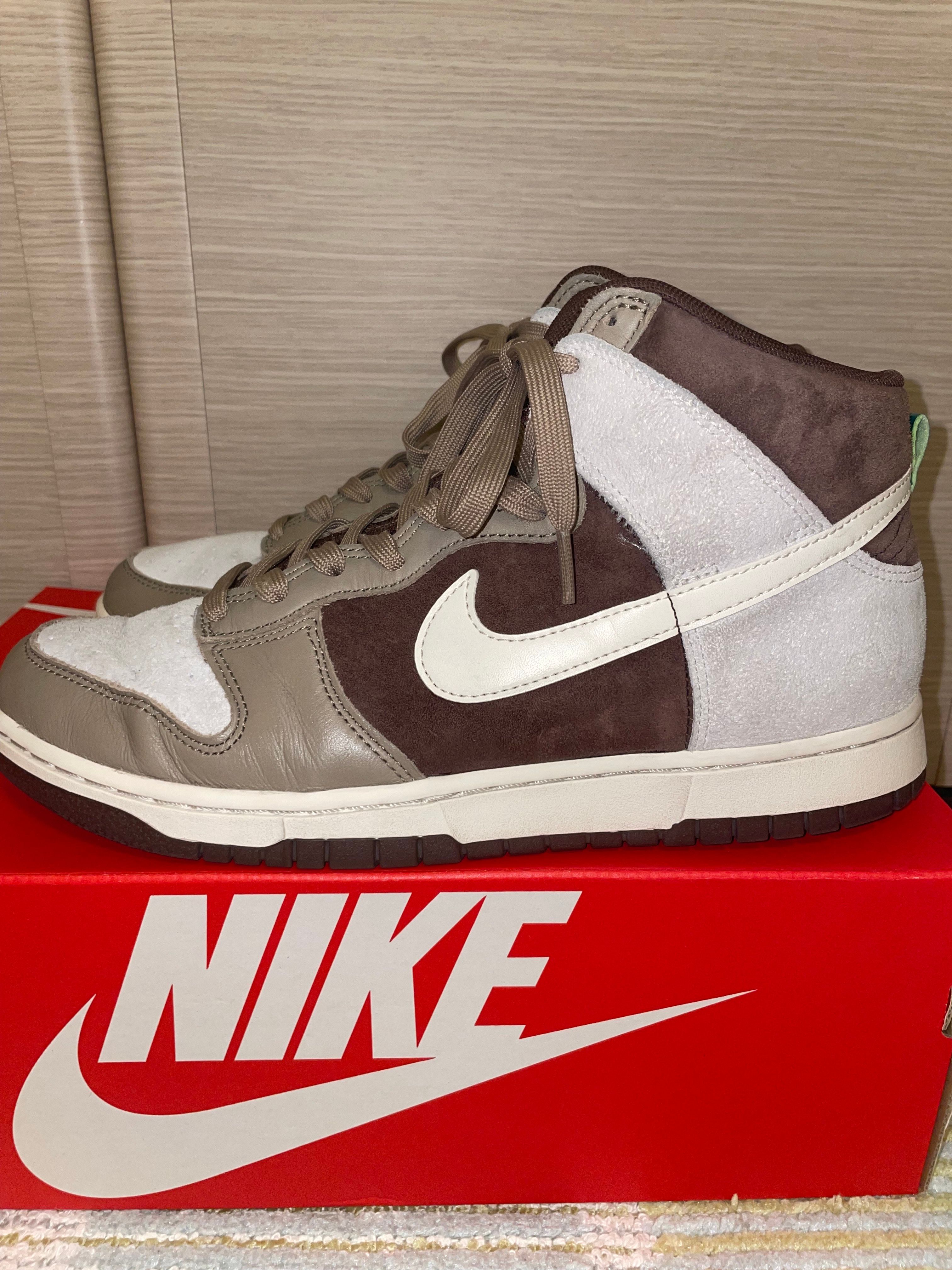 Nike Dunk High PRM "Light Chocolate"
