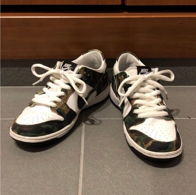Nike SB Dunk Low Pro "Camo Legion Green"