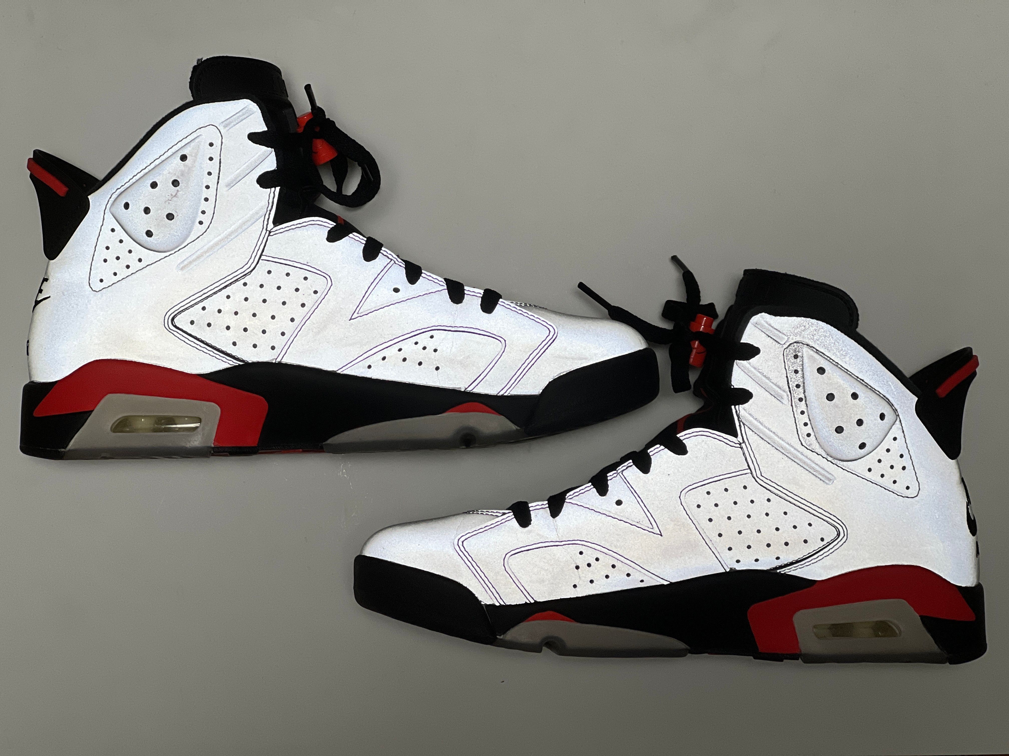 Nike Air Jordan 6 Reflective "Infrared"