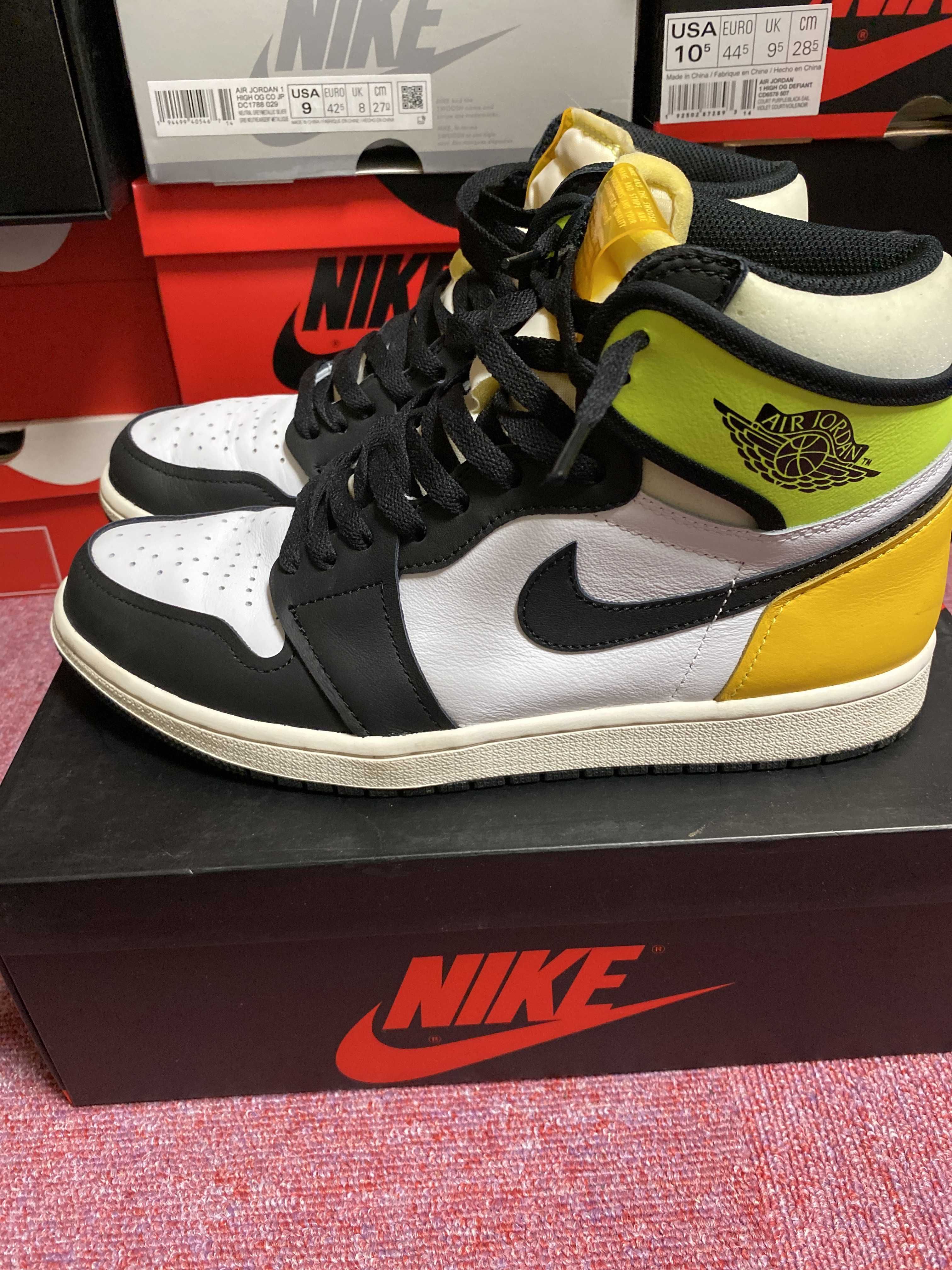 Nike Air Jordan 1 High OG "Volt Gold"