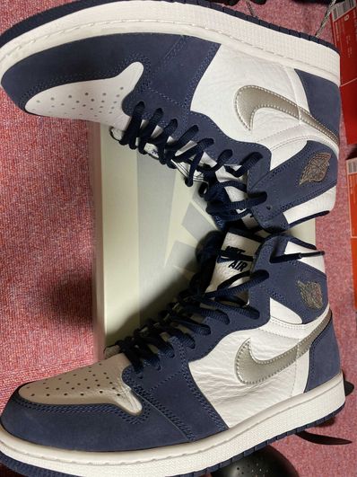 Nike Air Jordan 1 High OG CO.JP "White/Midnight Navy" (2020)(ブリーフケースなし)