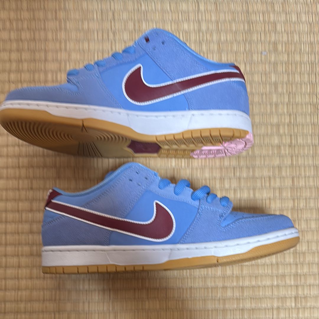 Nike SB Dunk Low Pro "Philadelphia Phillies/Valor Blue and Team Maroon"