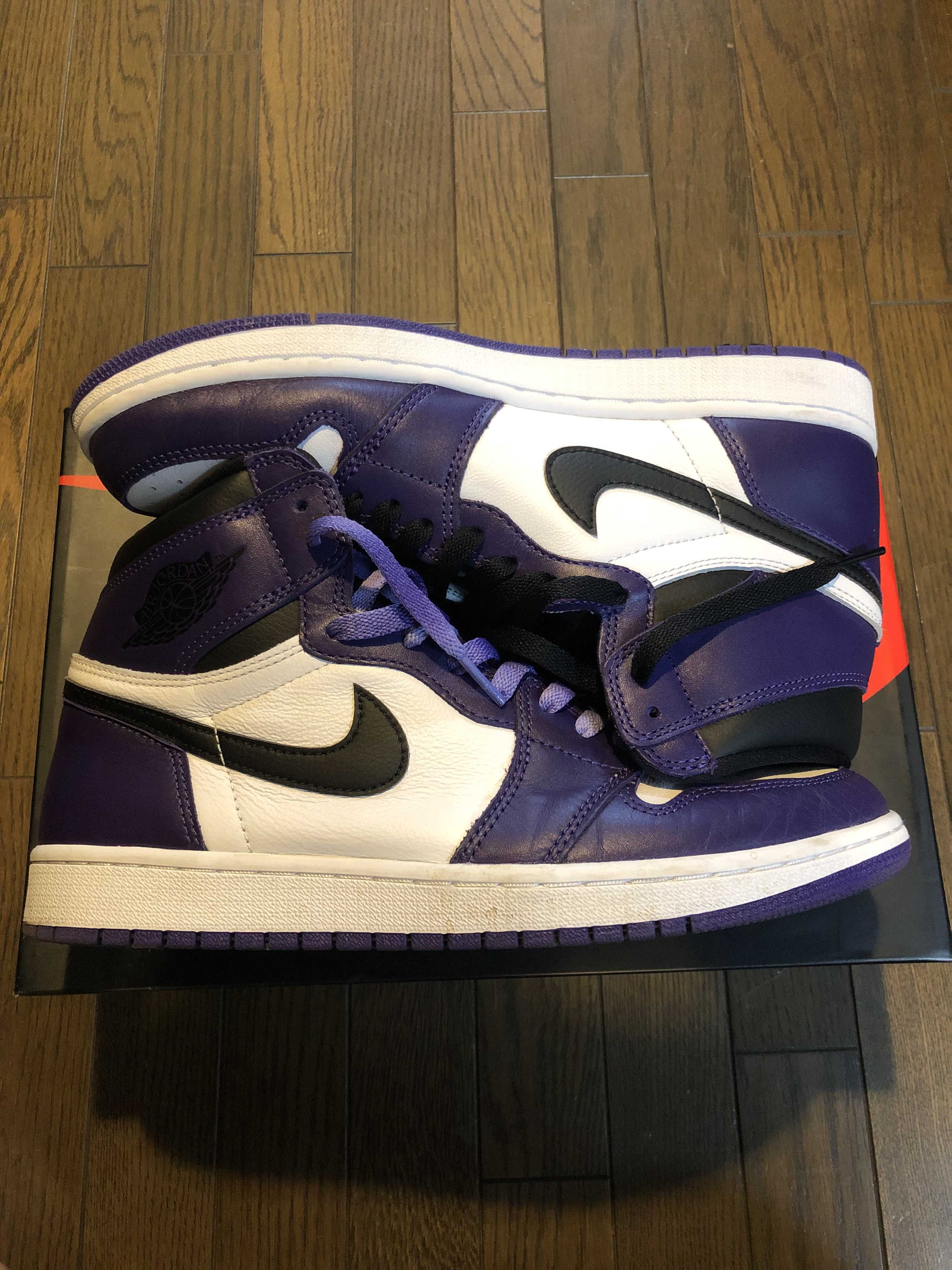 Nike Air Jordan 1 Retro High OG "Court Purple White/Black" (2020)   