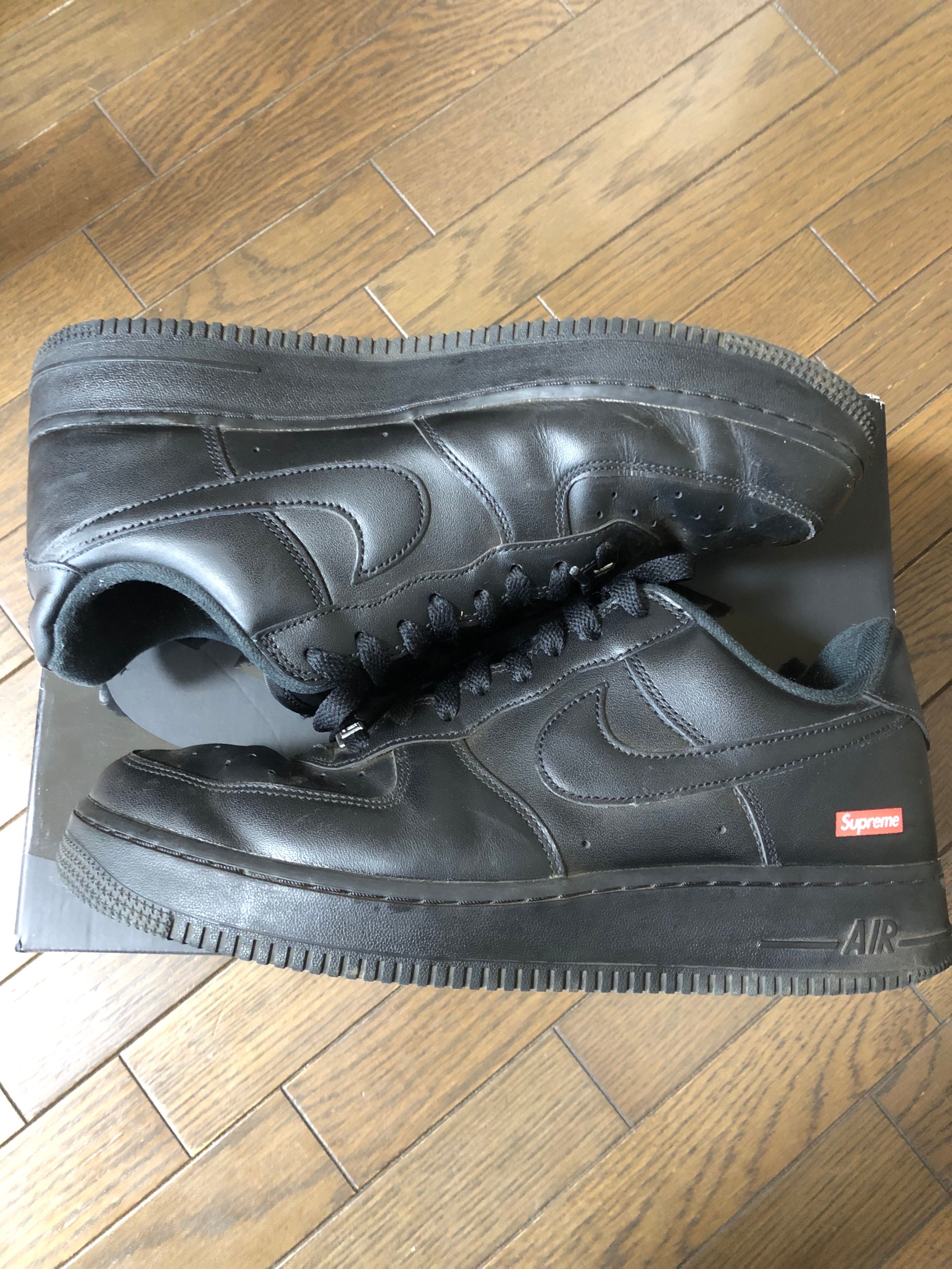 Supreme × Nike Air Force 1 Low "Black"