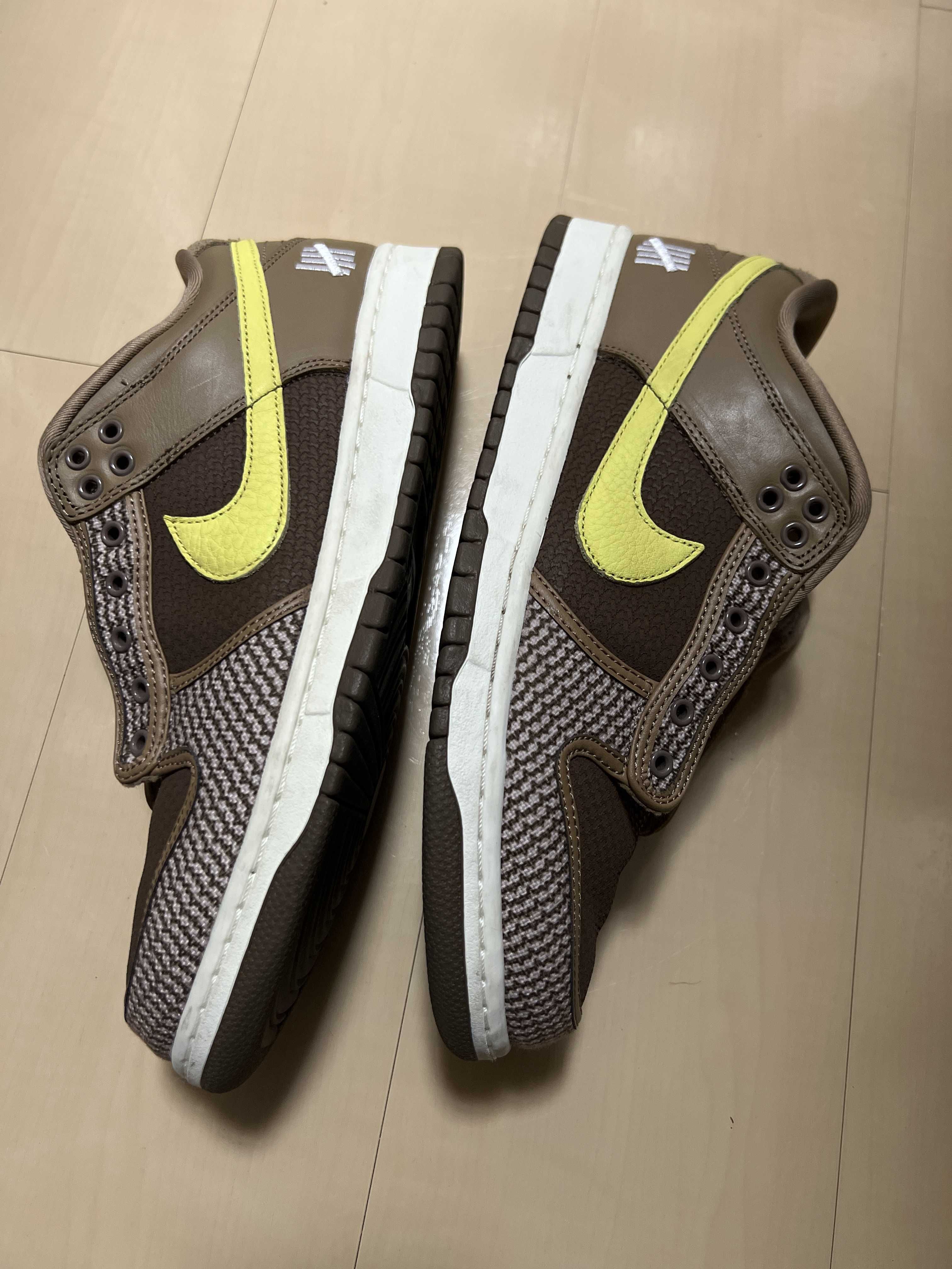 UNDEFEATED × Nike Dunk Low SP  "Canteen/Lemon Frost/Palomino"