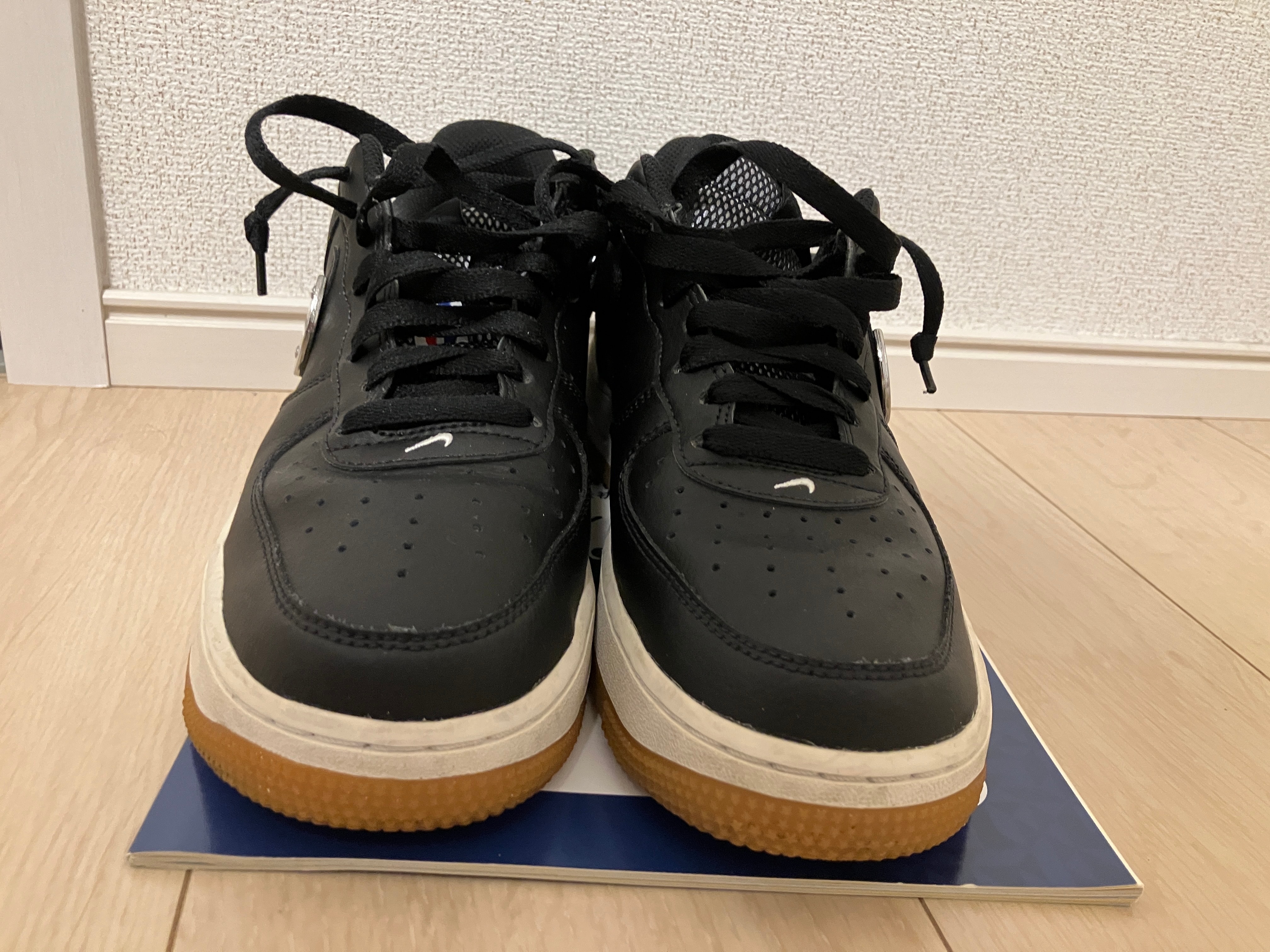 ナイキ エアフォース1 ロー '07 "NBA ブラック シルバー"