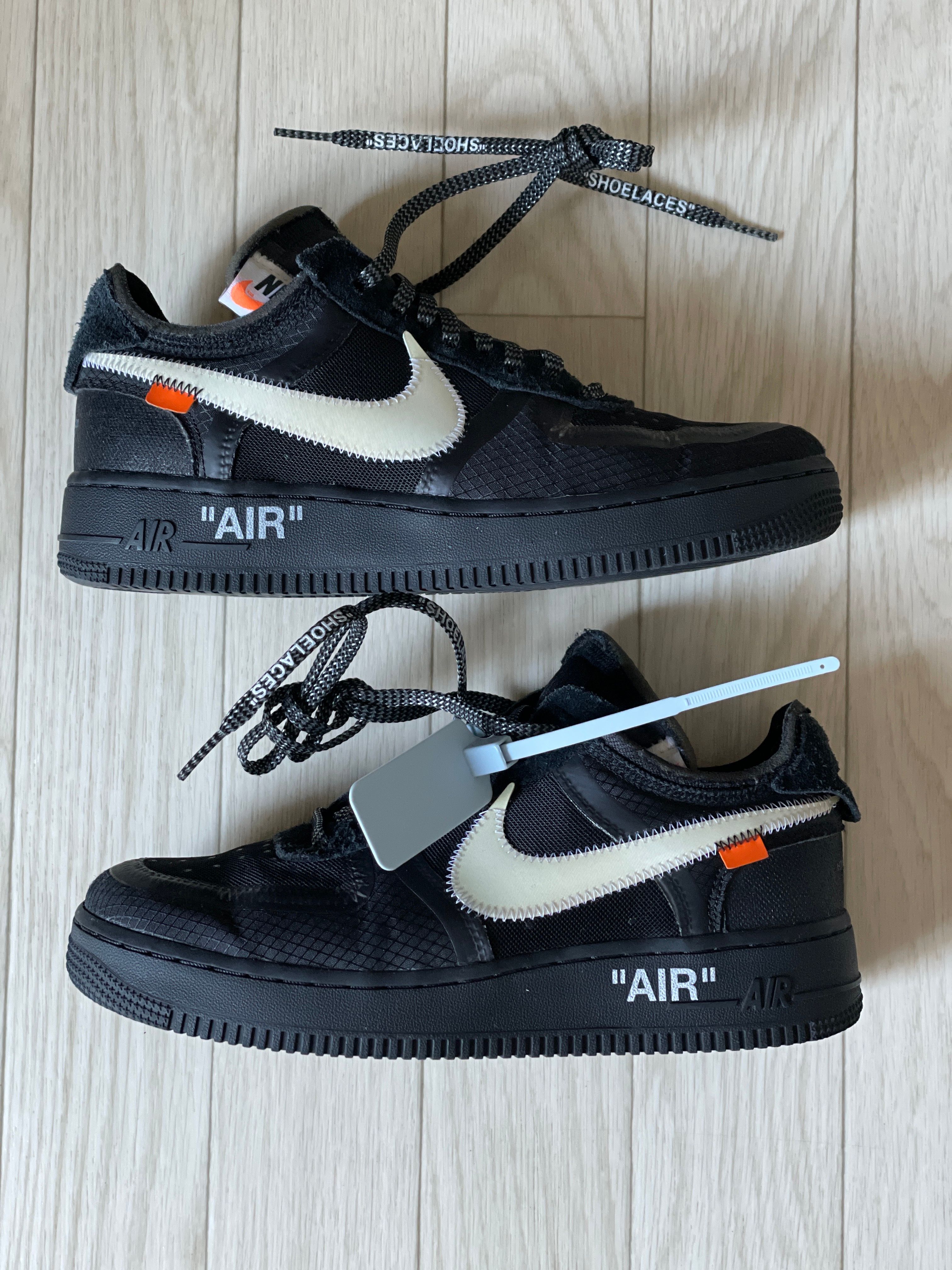 Off-White × Nike Air Force 1 Low "Black"