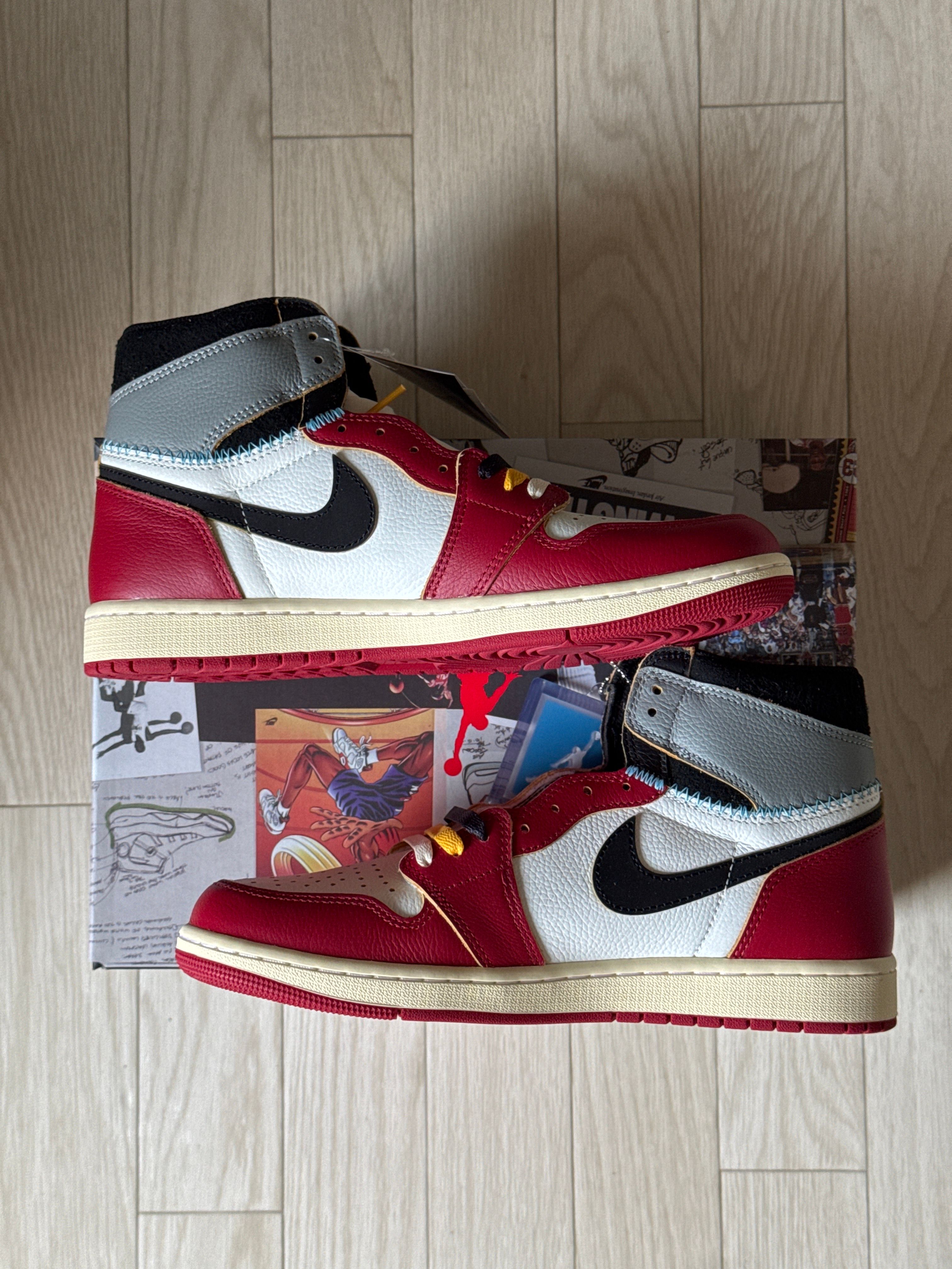 UNION × Nike Air Jordan 1 Retro High OG "Chicago/Shadow"