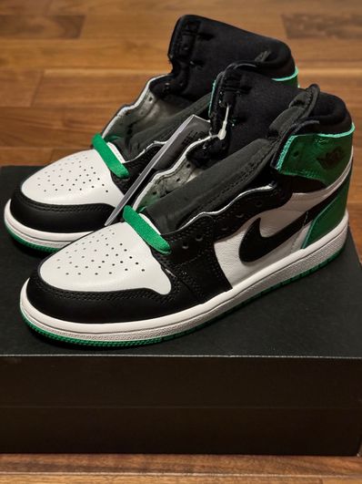 Nike PS Air Jordan 1 Retro High OG "Celtics/Black and Lucky Green" (2023)