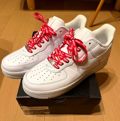 Supreme × Nike Air Force 1 Low "White"