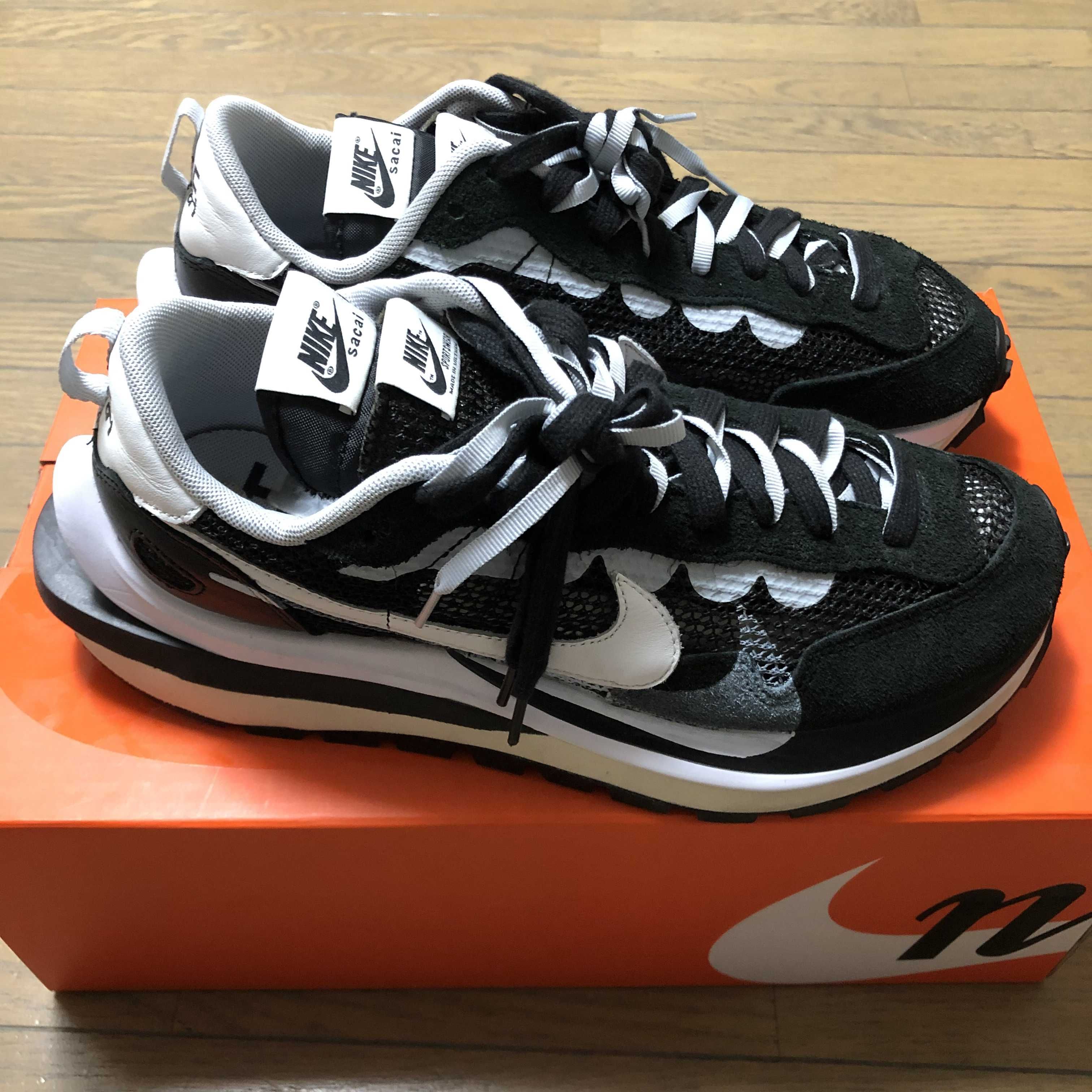 sacai × Nike Vapor Waffle "Black and White"