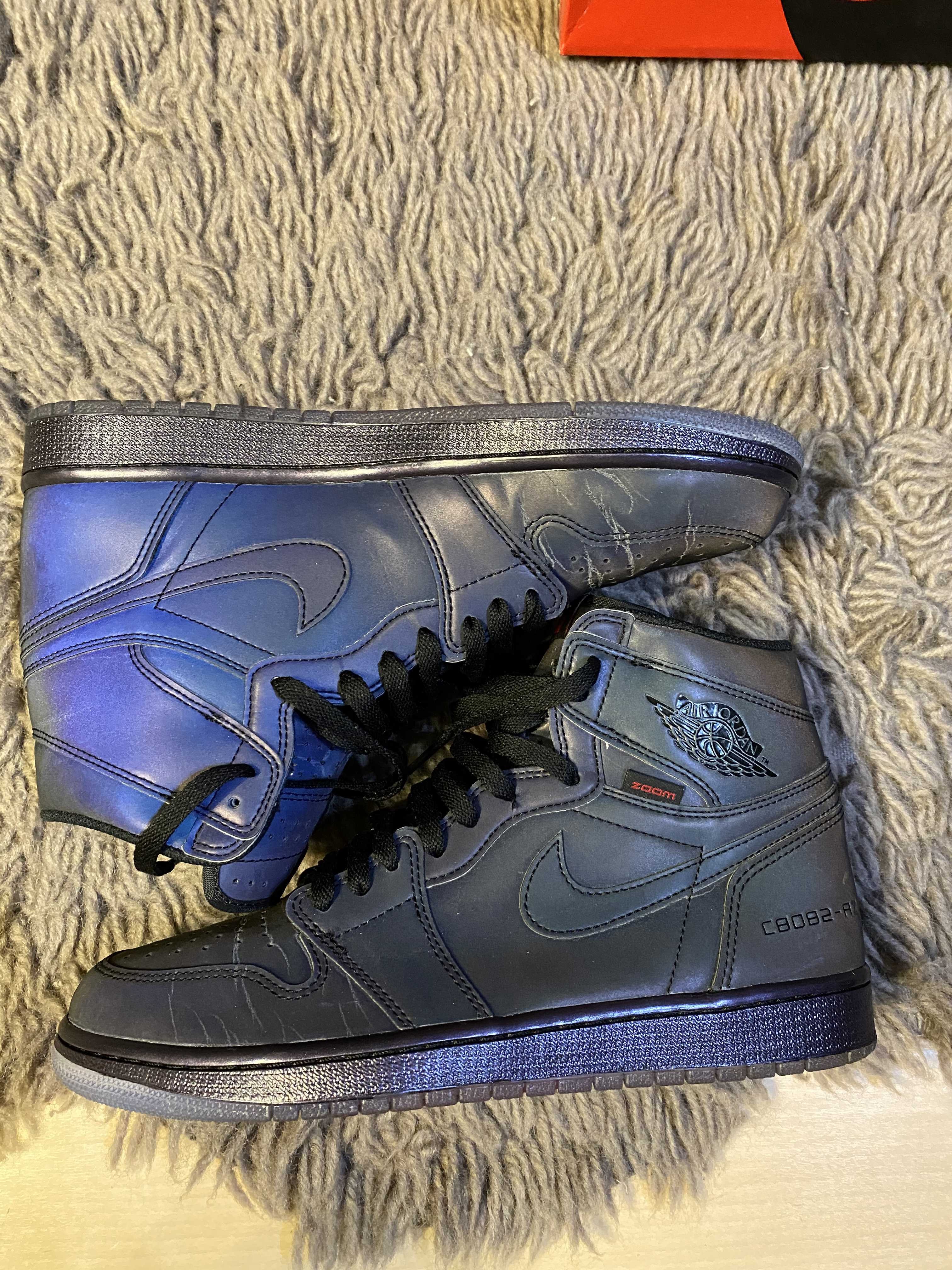 Nike Air Jordan 1 High Zoom Fearless "Multi Color/Varsity Red/Black"