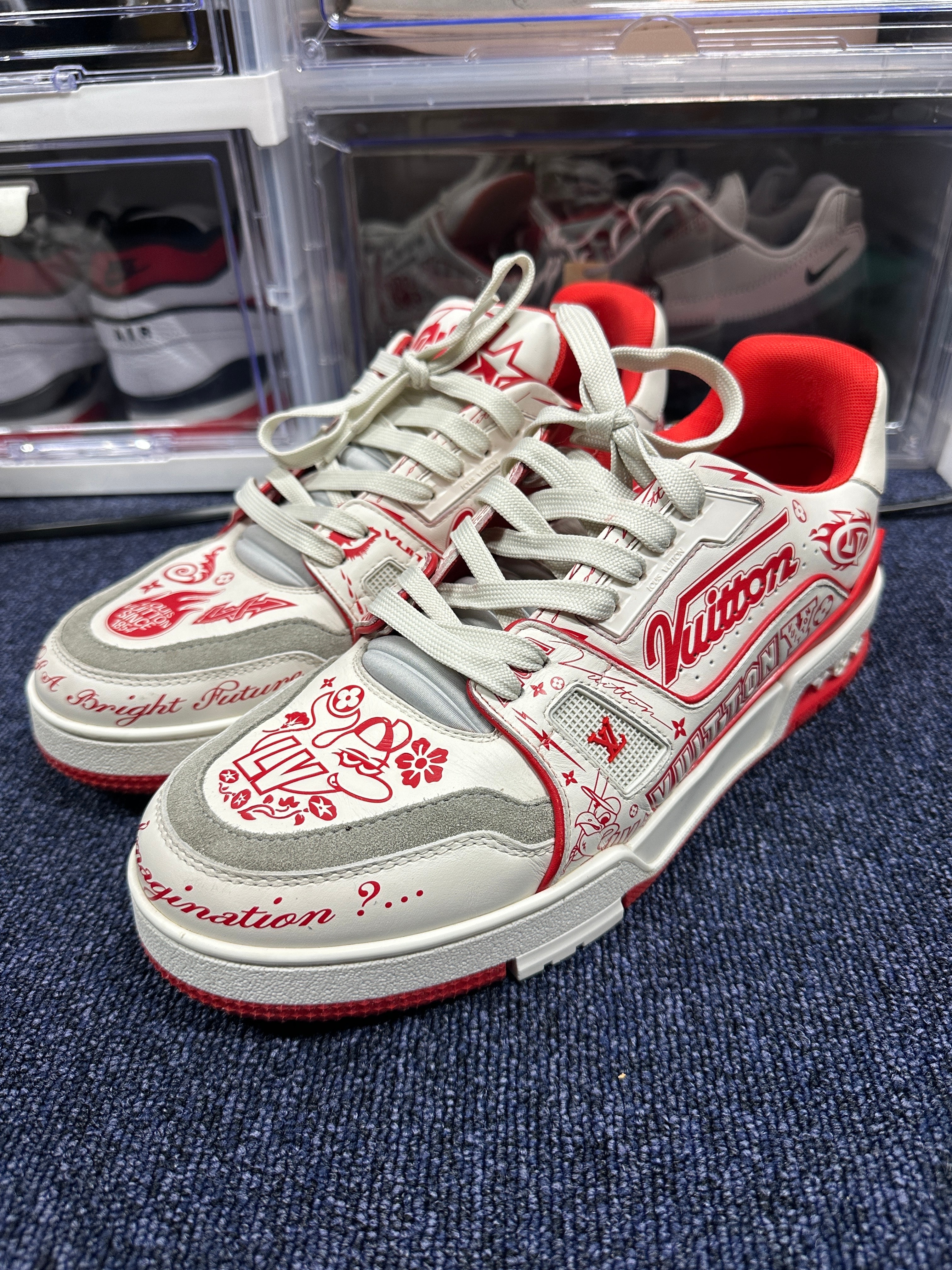 Louis Vuitton LV Trainer Sneaker "Rouge"