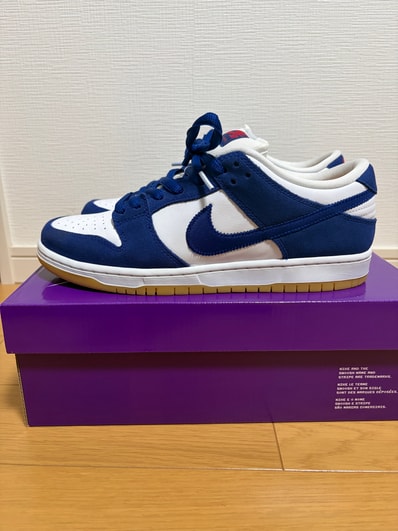 Nike SB Dunk Low "Los Angeles Dodgers/Deep Royal Blue"