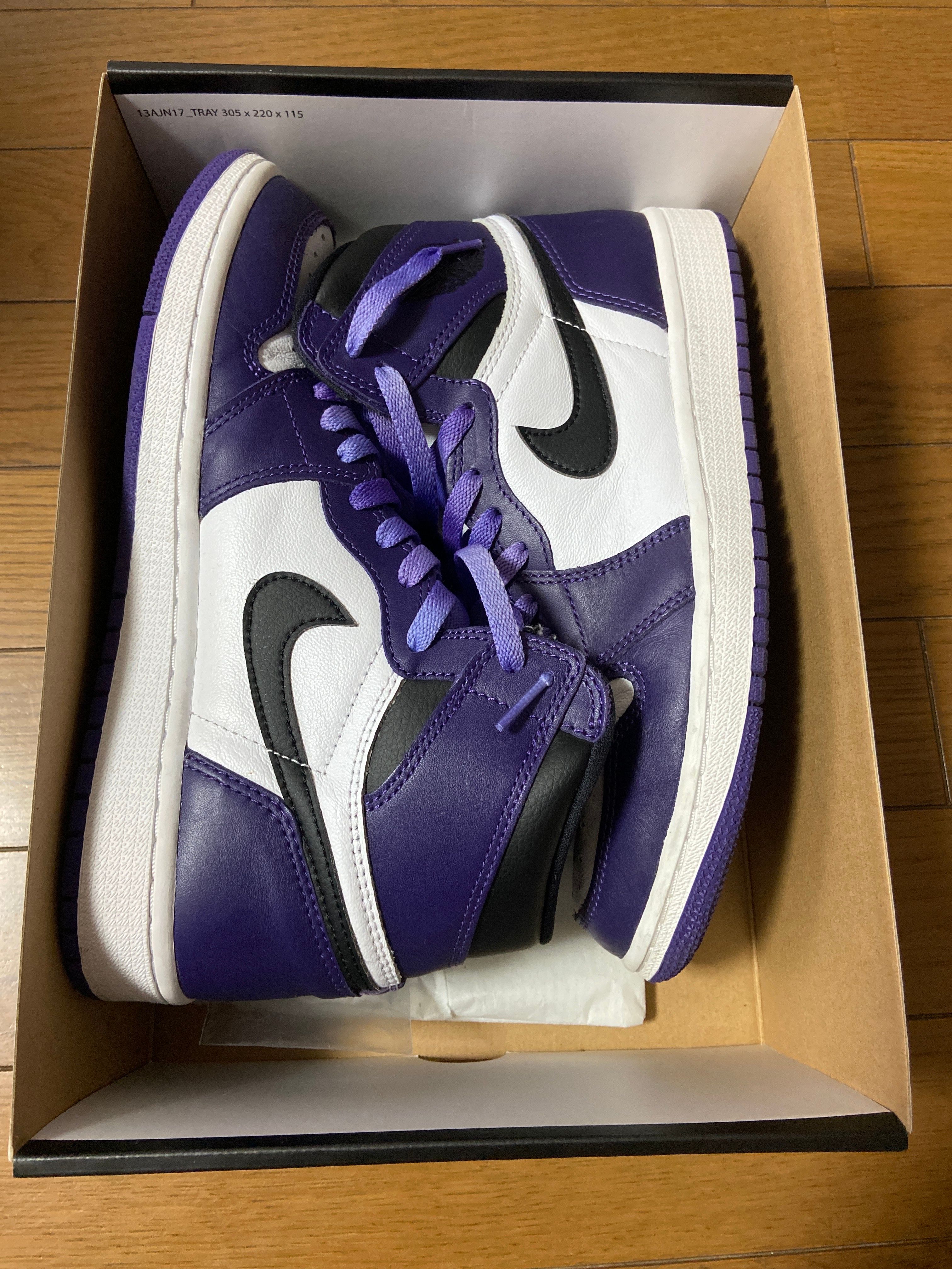 Nike Air Jordan 1 Retro High OG "Court Purple White/Black" (2020)