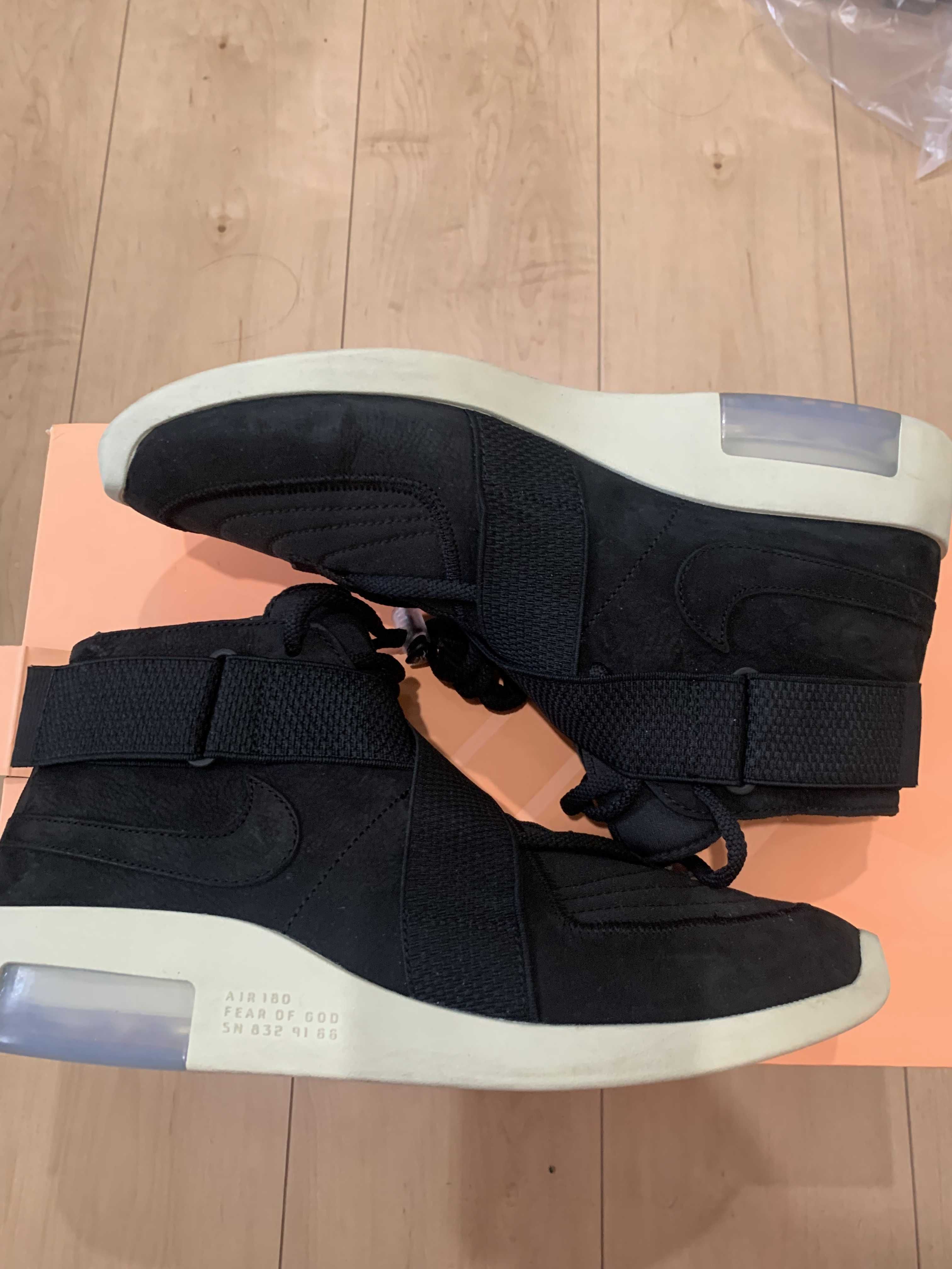 FEAR OF GOD × Nike Air Fear Of God Raid "Black"