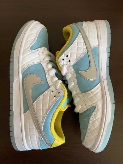 FTC × Nike SB Dunk Low "White/Blue"