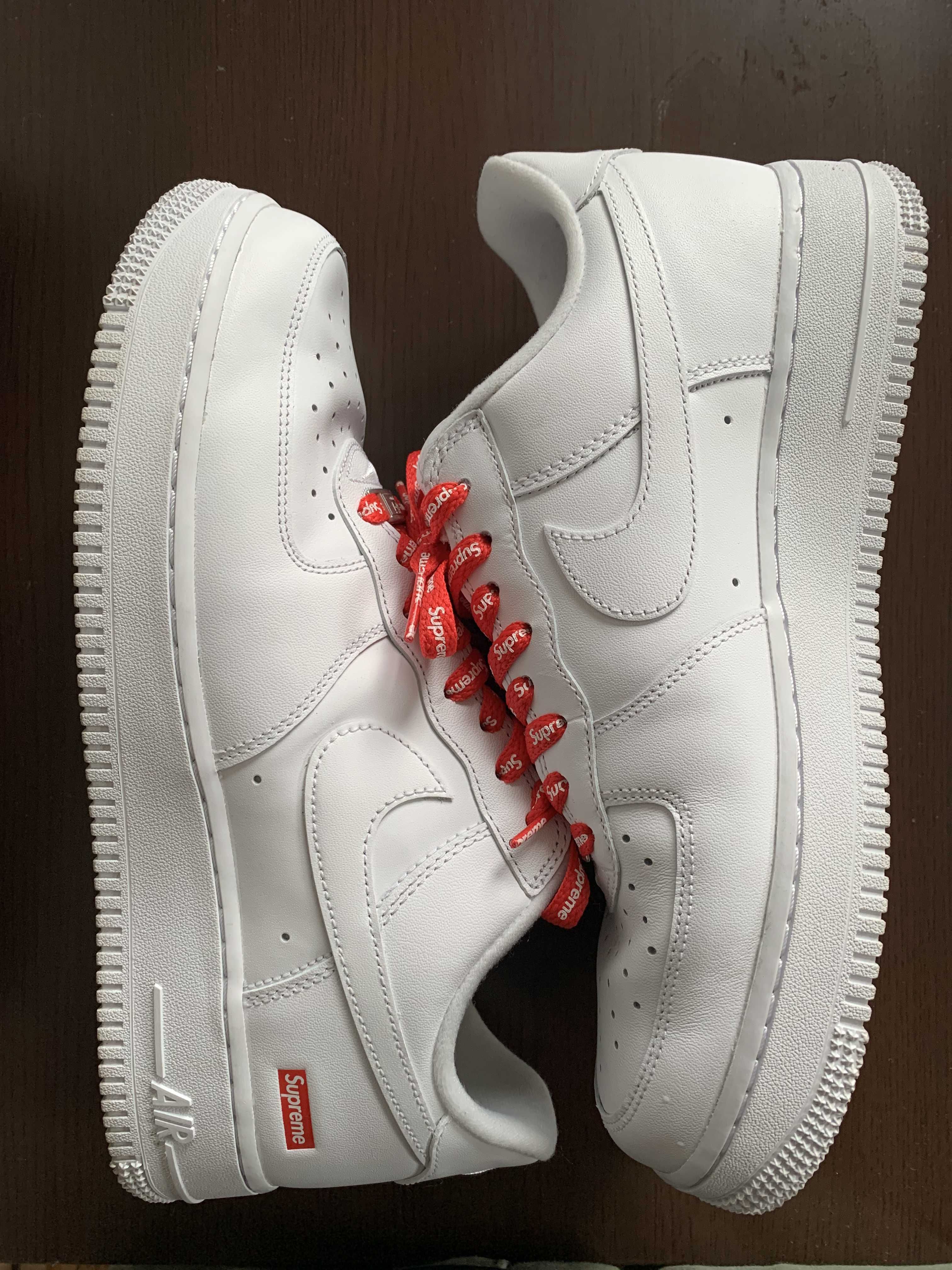 Supreme × Nike Air Force 1 Low "White"