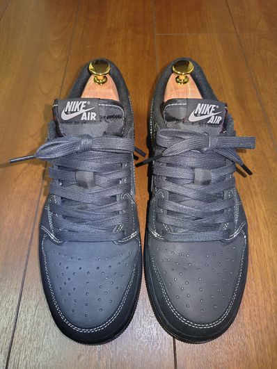 Travis Scott × Nike Air Jordan 1 Low OG SP "Black Phantom"