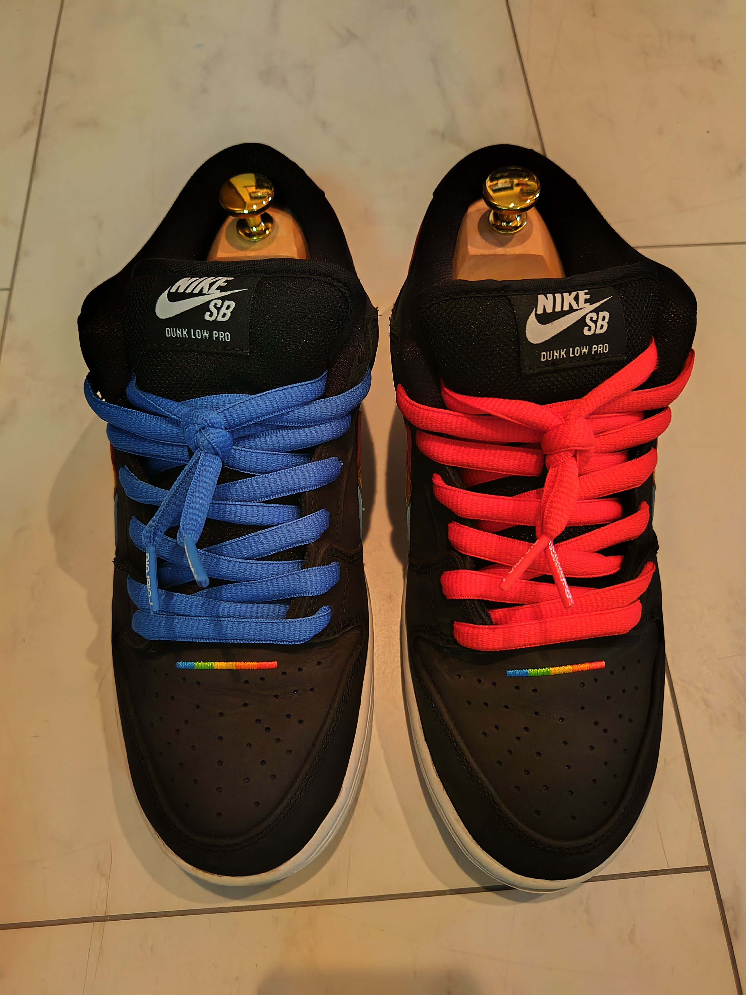 Polaroid × Nike SB Dunk Low Pro QS "Black/White"
