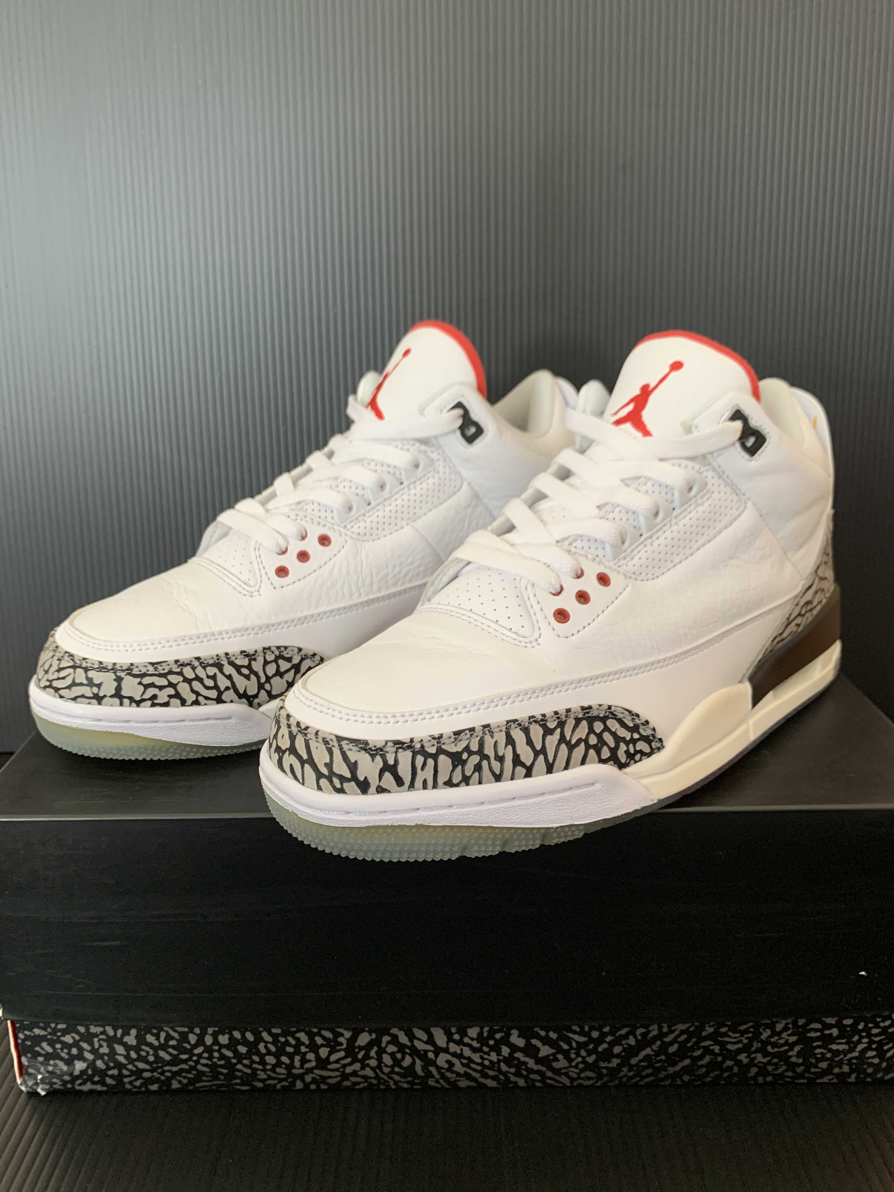 Nike Air Jordan 3 Retro "Free Throw Line White Cement"