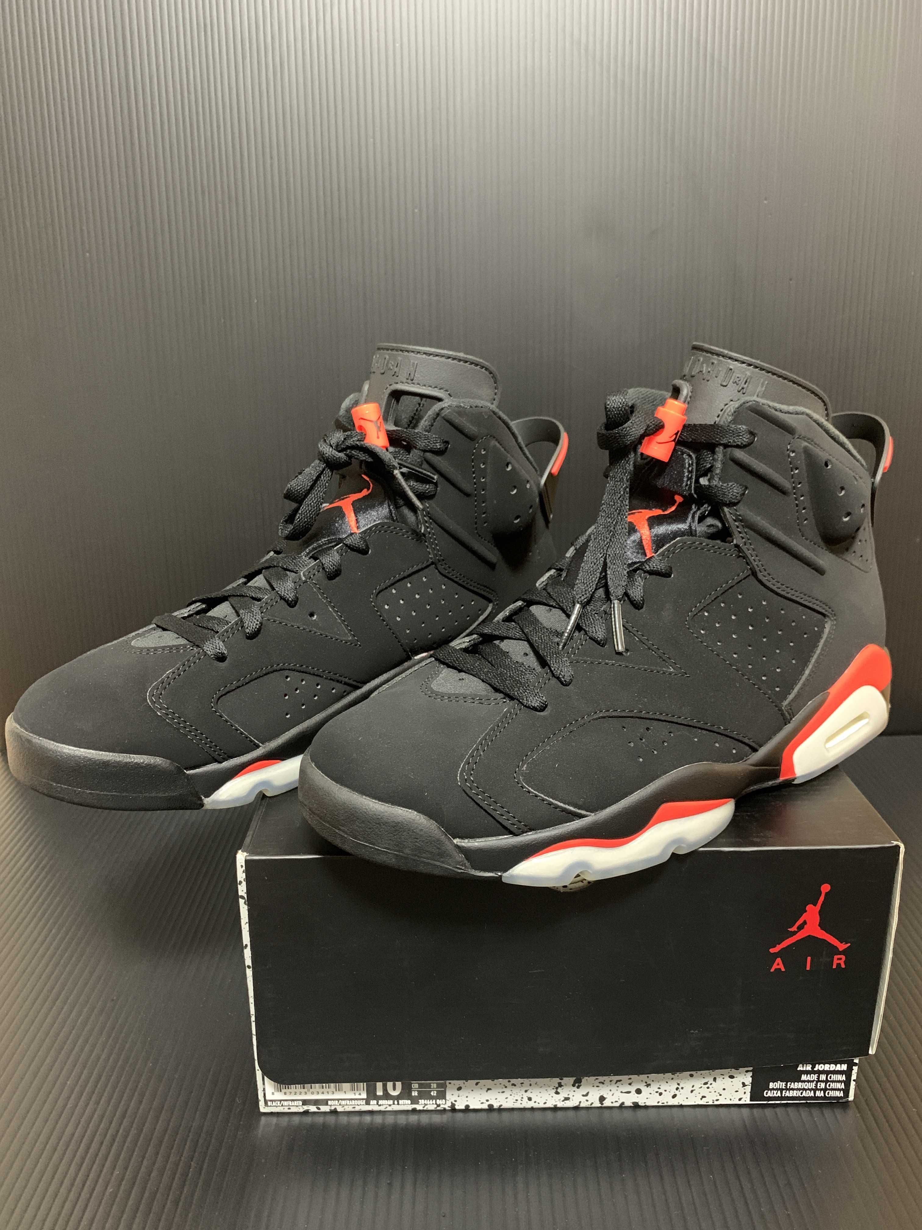 Nike Air Jordan 6 Retro OG "Black/Infrared"