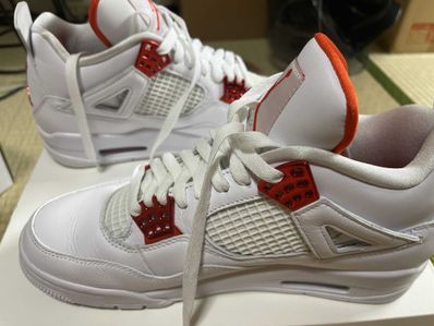 Nike Air Jordan 4 Retro "White/Team Orange"