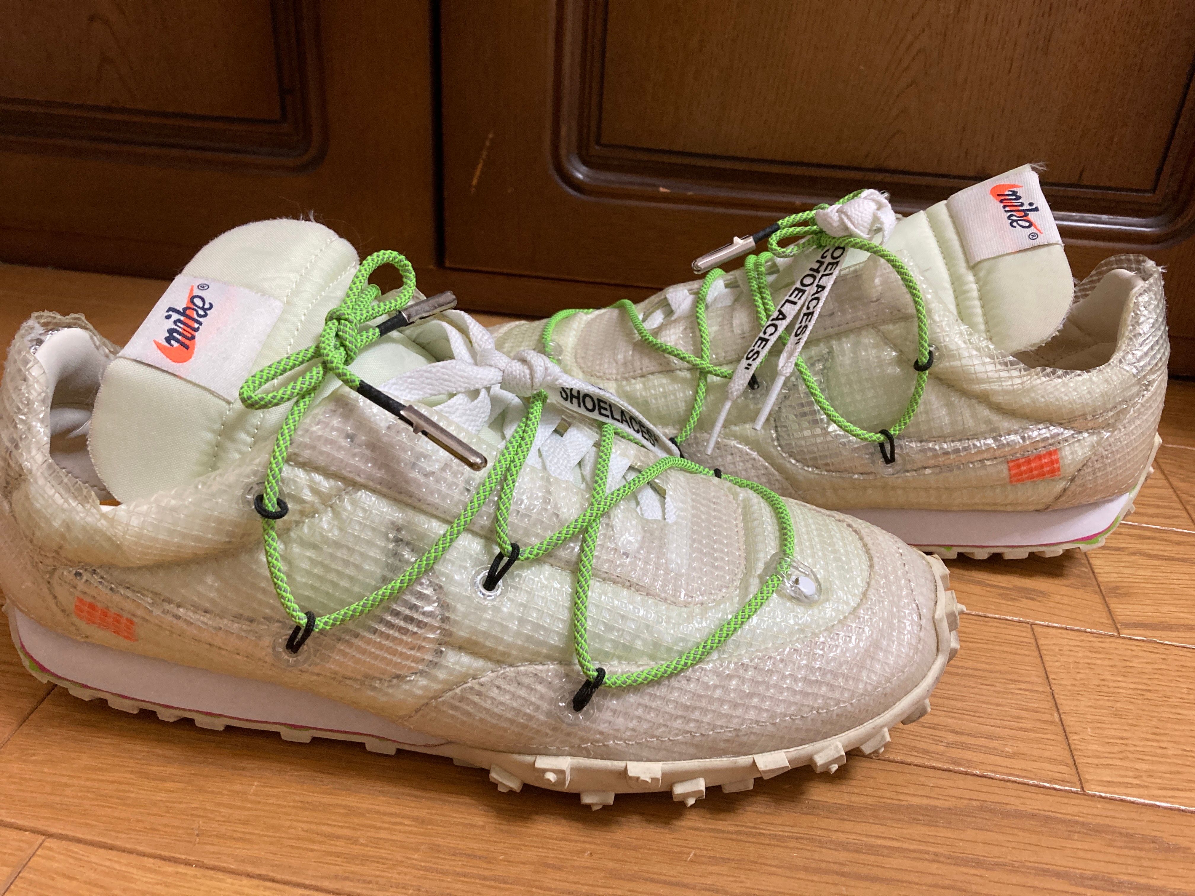 Off-White × Nike Women's Waffle Racer "White"