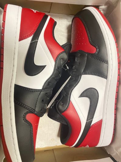 Nike Air Jordan 1 Low "Bred Toe"