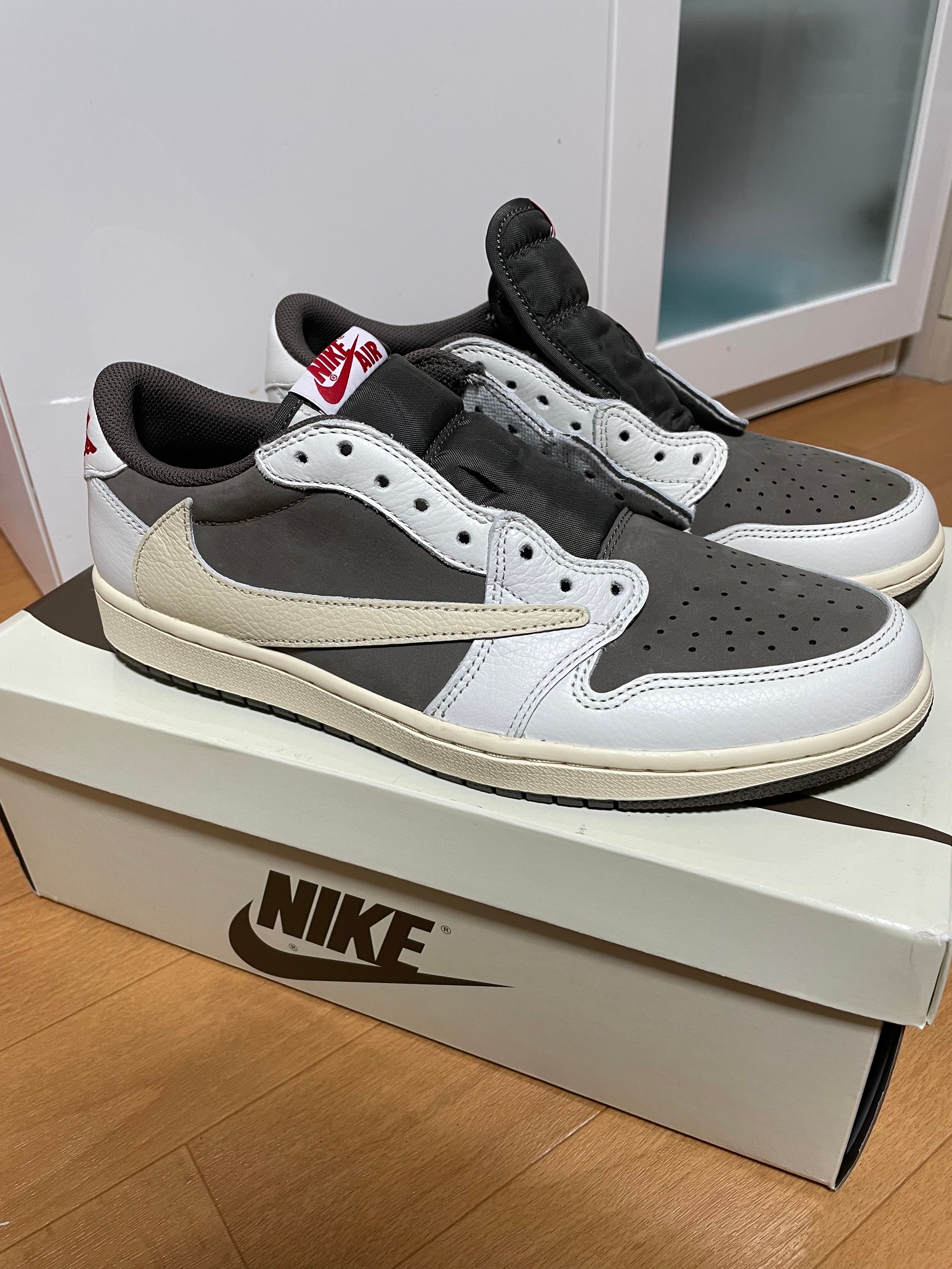Travis Scott × Nike Air Jordan 1 Low OG SP "Reverse Mocha/Sail and Ridgerock"