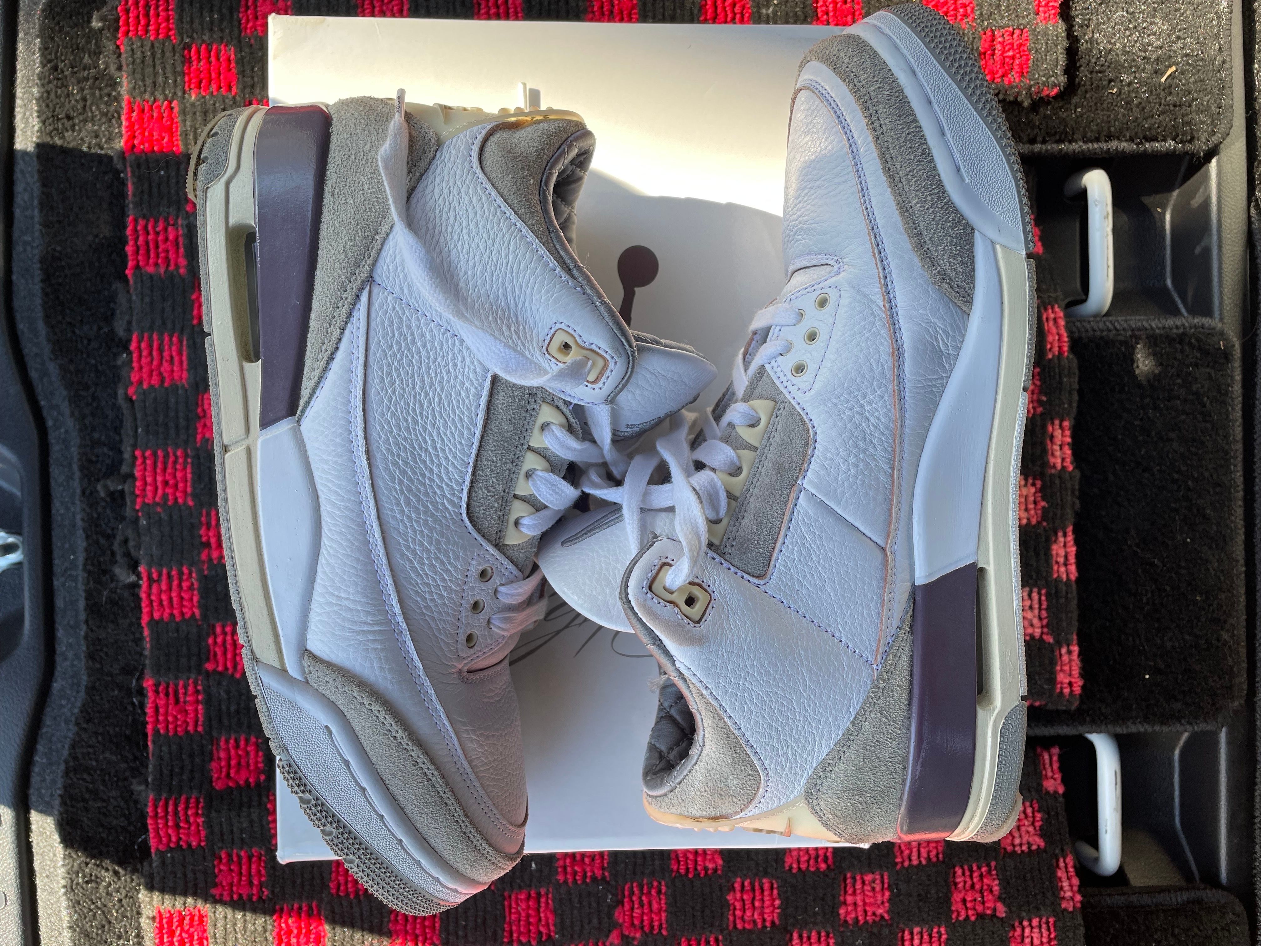 A Ma Maniere × Nike Women's Air Jordan 3 Retro SP "White/Medium Grey Violet Ore"