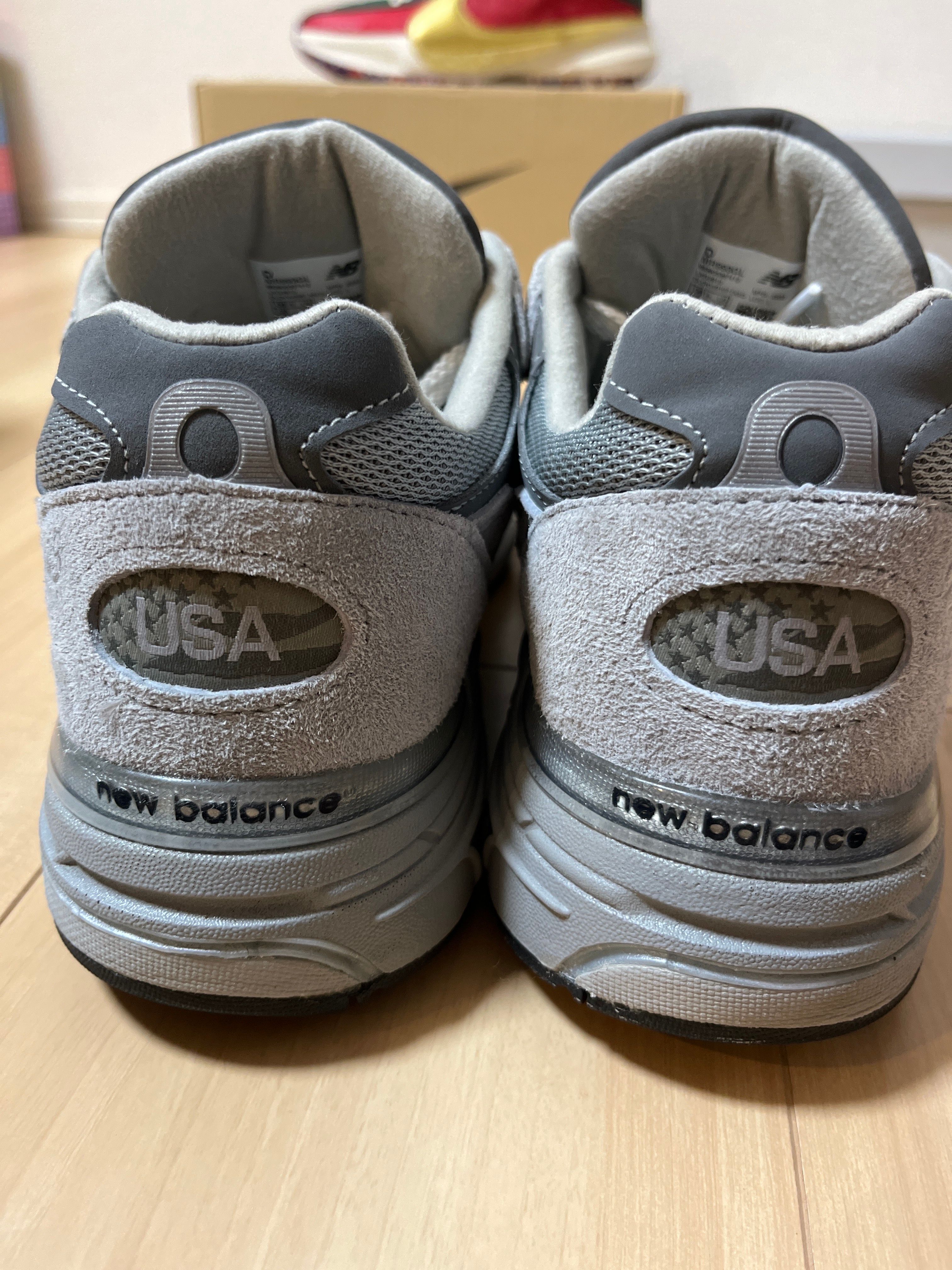 ニューバランス993 28cm 中古】New Balance 993 サイズ28.5cm ネイビー スニーカー