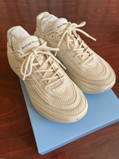 District Vision × New Balance 1080V15 "Linen/Black"